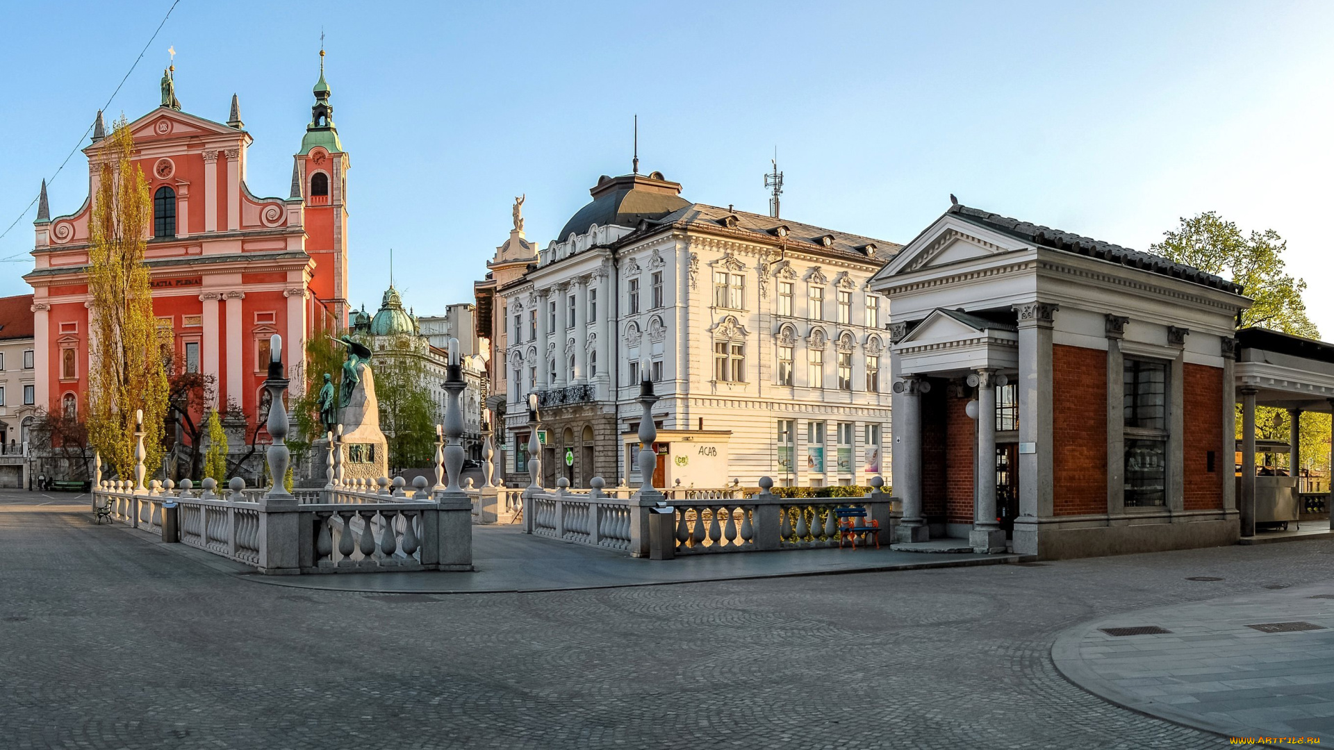 любляна, словения, города, -, столицы, государств