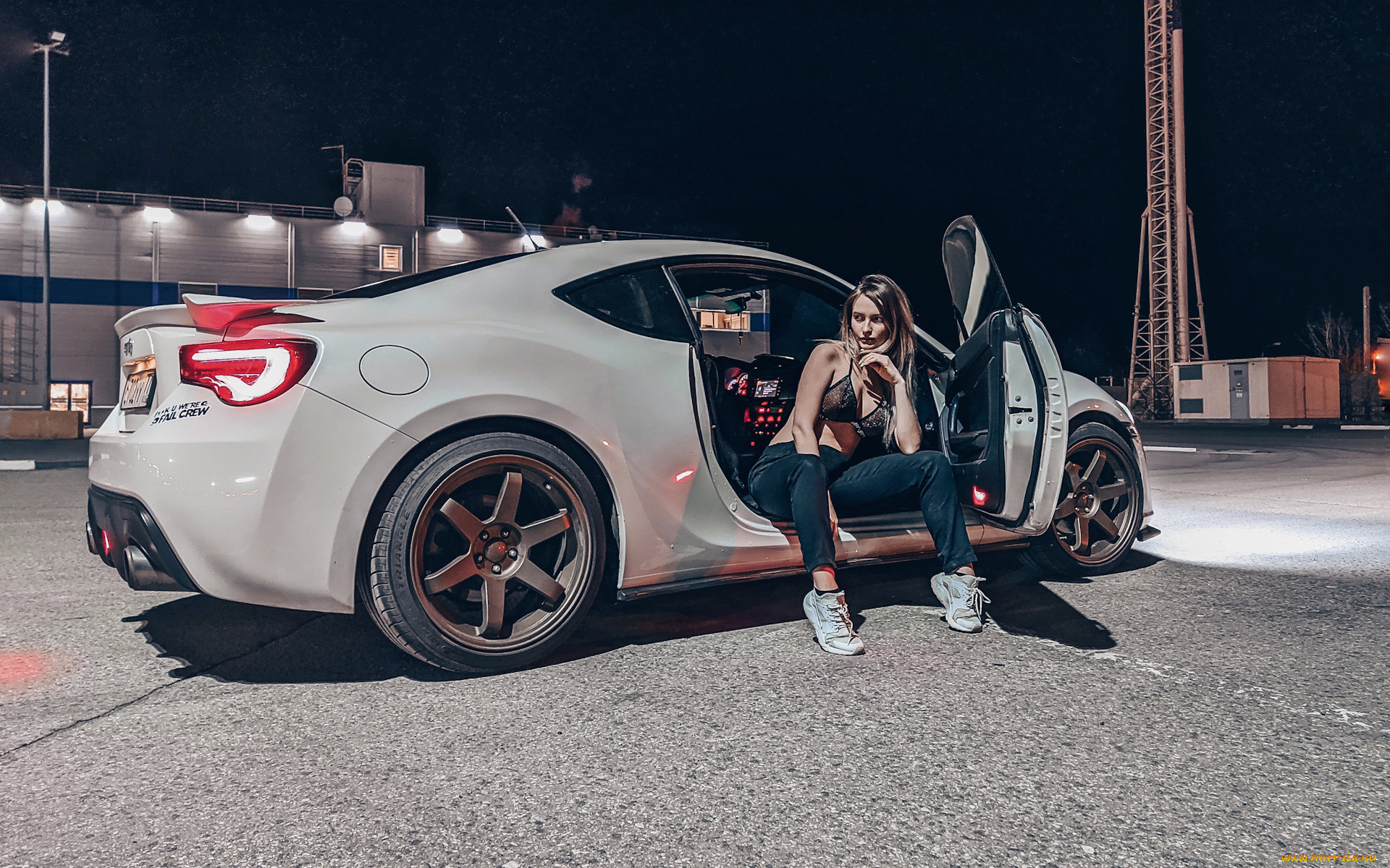 автомобили, -авто, с, девушками, toyota, gt86, hachiroku