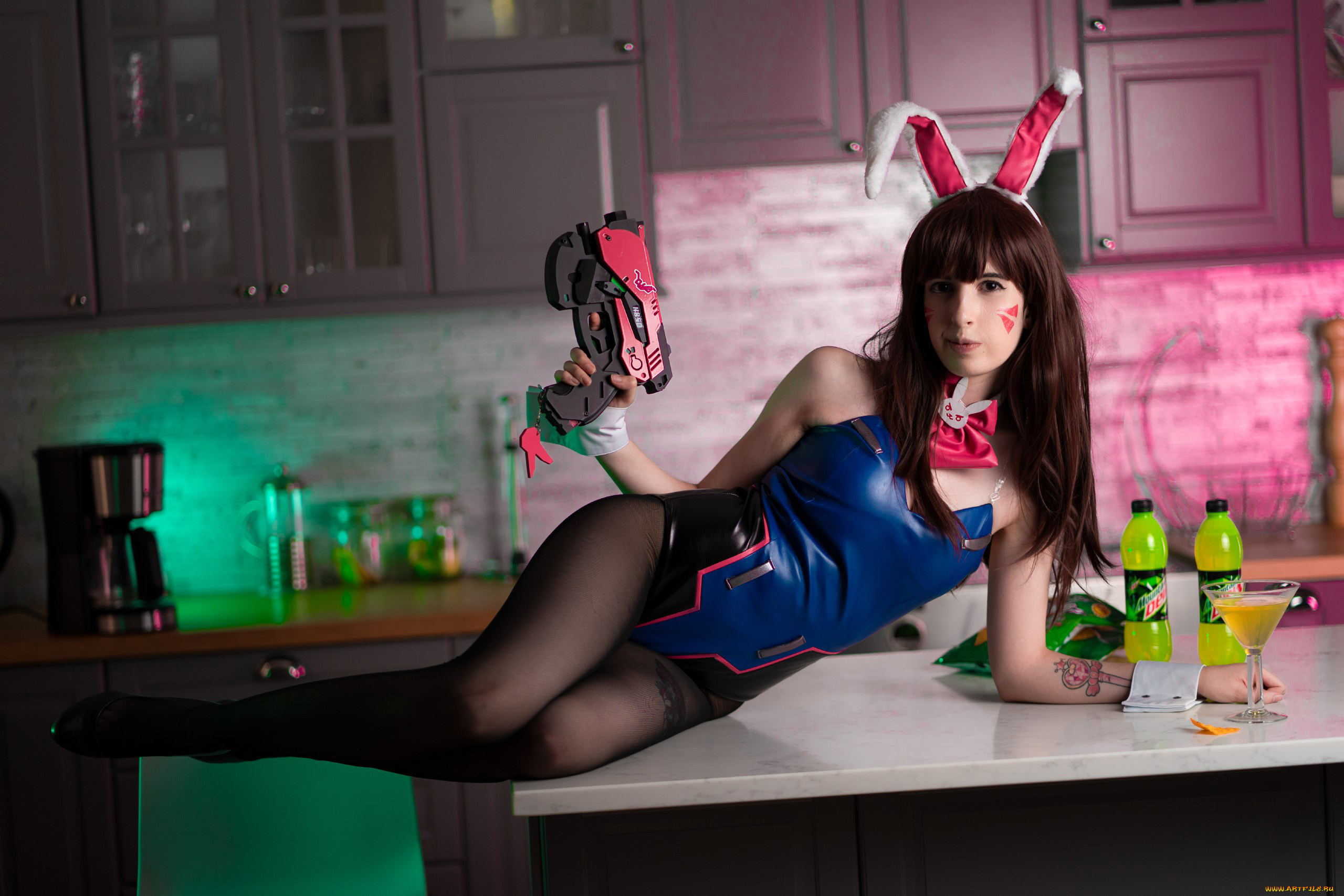 девушки, -, креатив, , косплей, косплей, cosplay