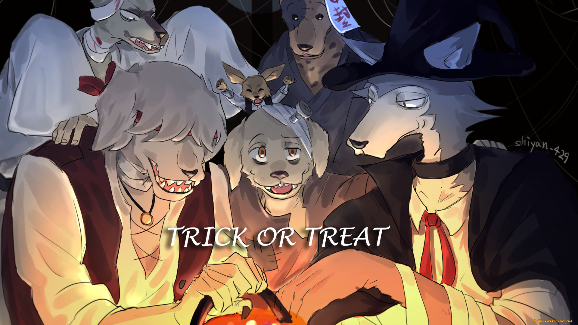 аниме, beastars