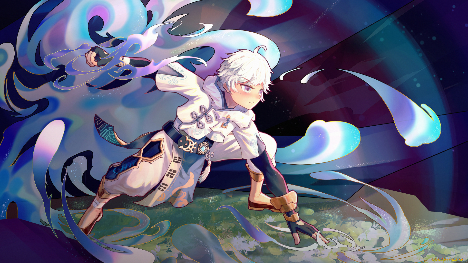 аниме, genshin, impact, genshin, impact