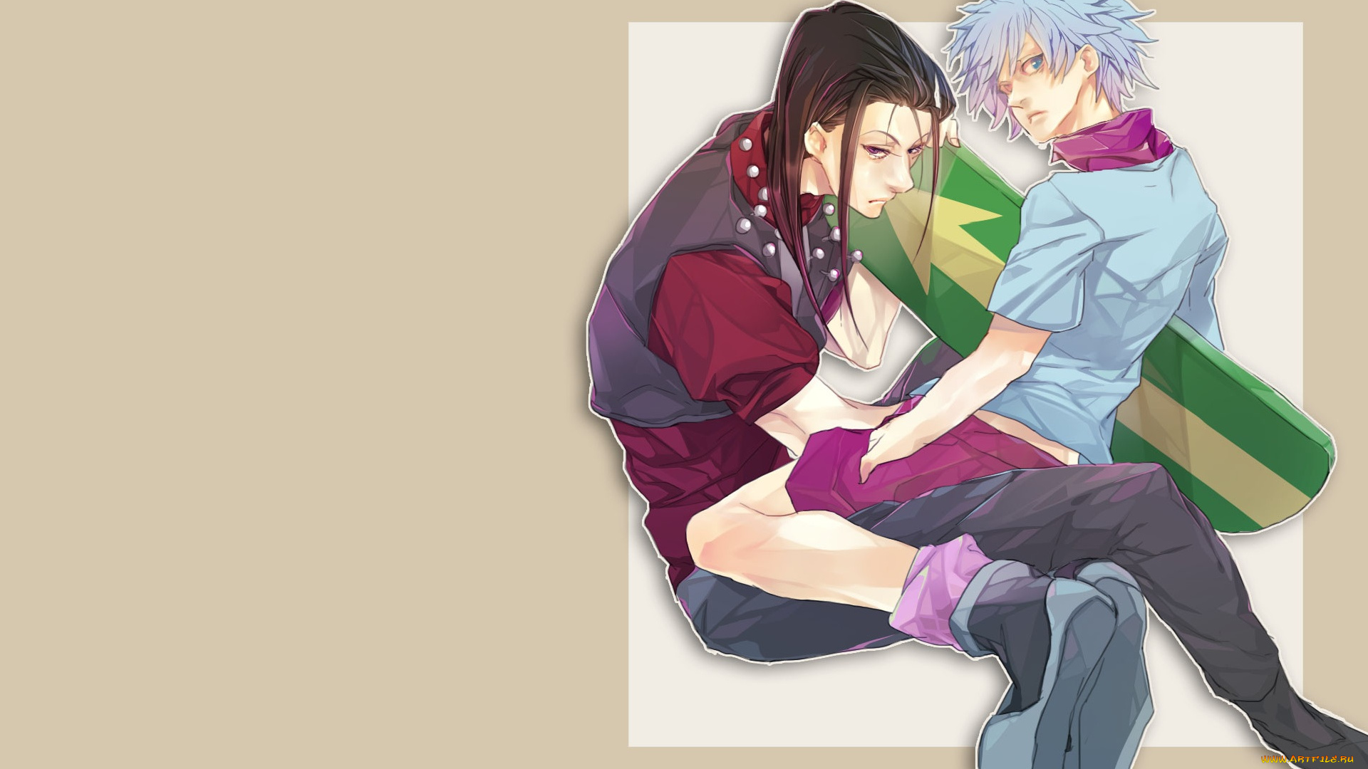 аниме, hunter, x, hunter, охотник, х