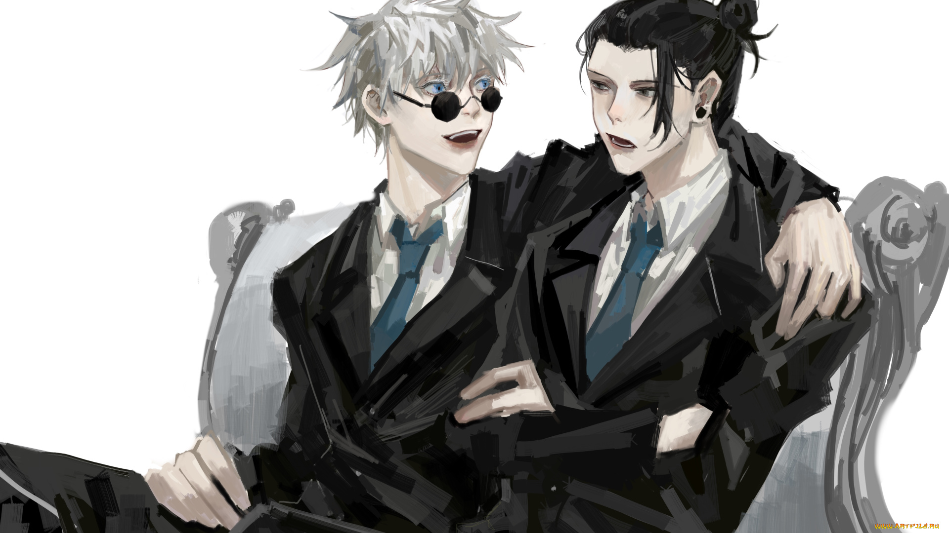 аниме, jujutsu, kaisen, магическая, битва