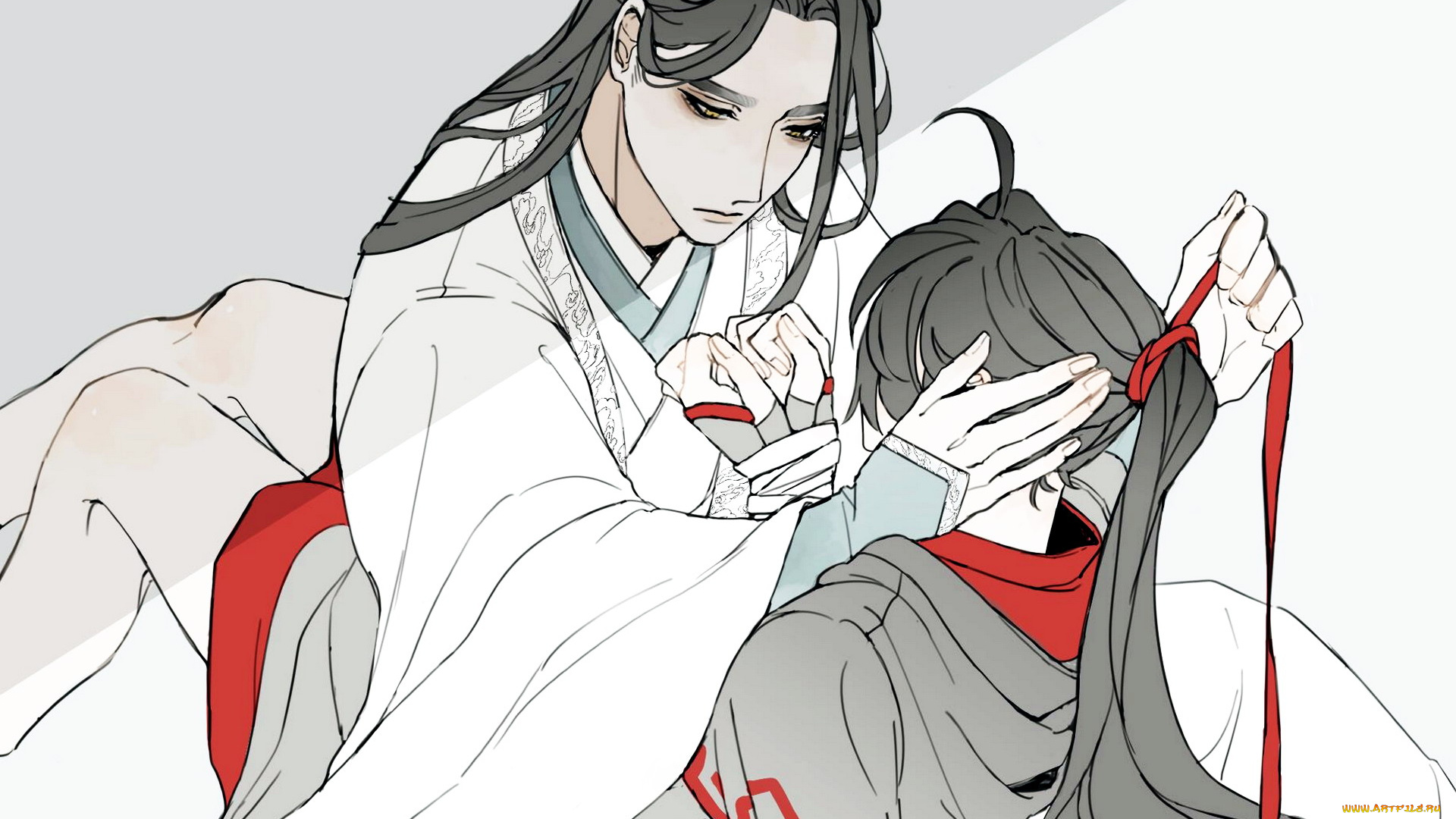 аниме, mo, dao, zu, shi, лань, ванцзи, вэй, усянь