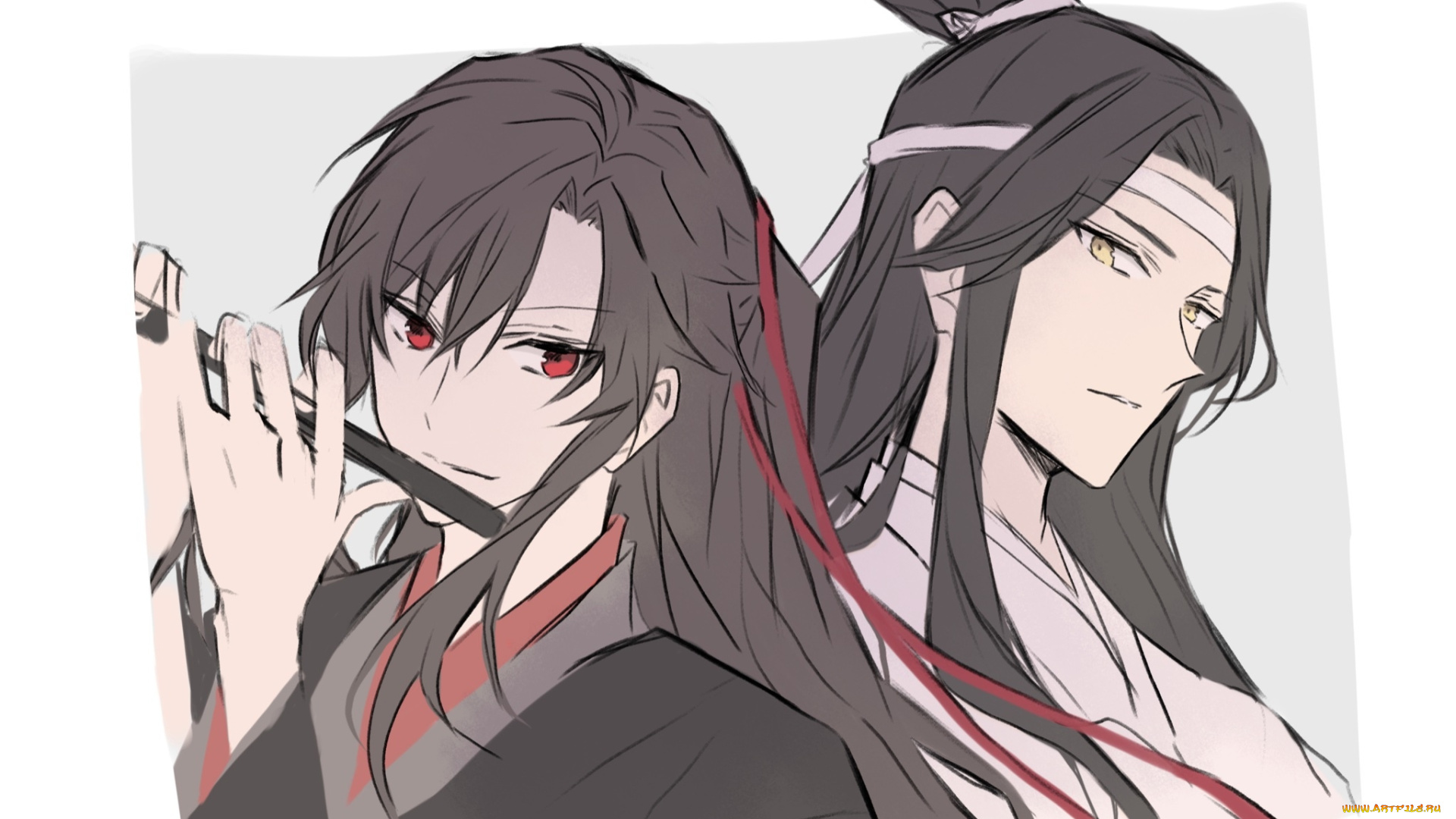 аниме, mo, dao, zu, shi, вэй, усянь, лань, ванцзи