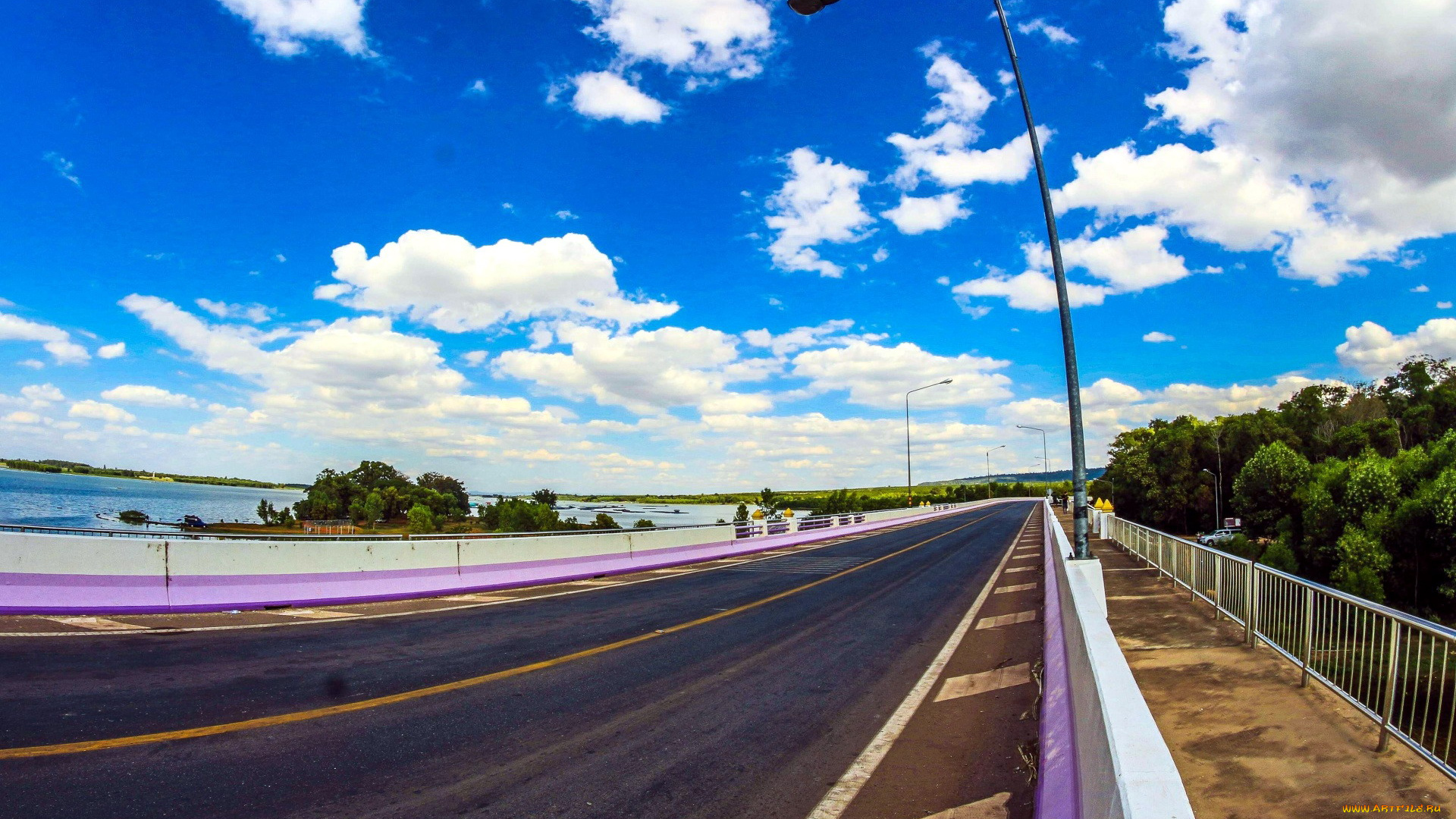 thailand, природа, дороги