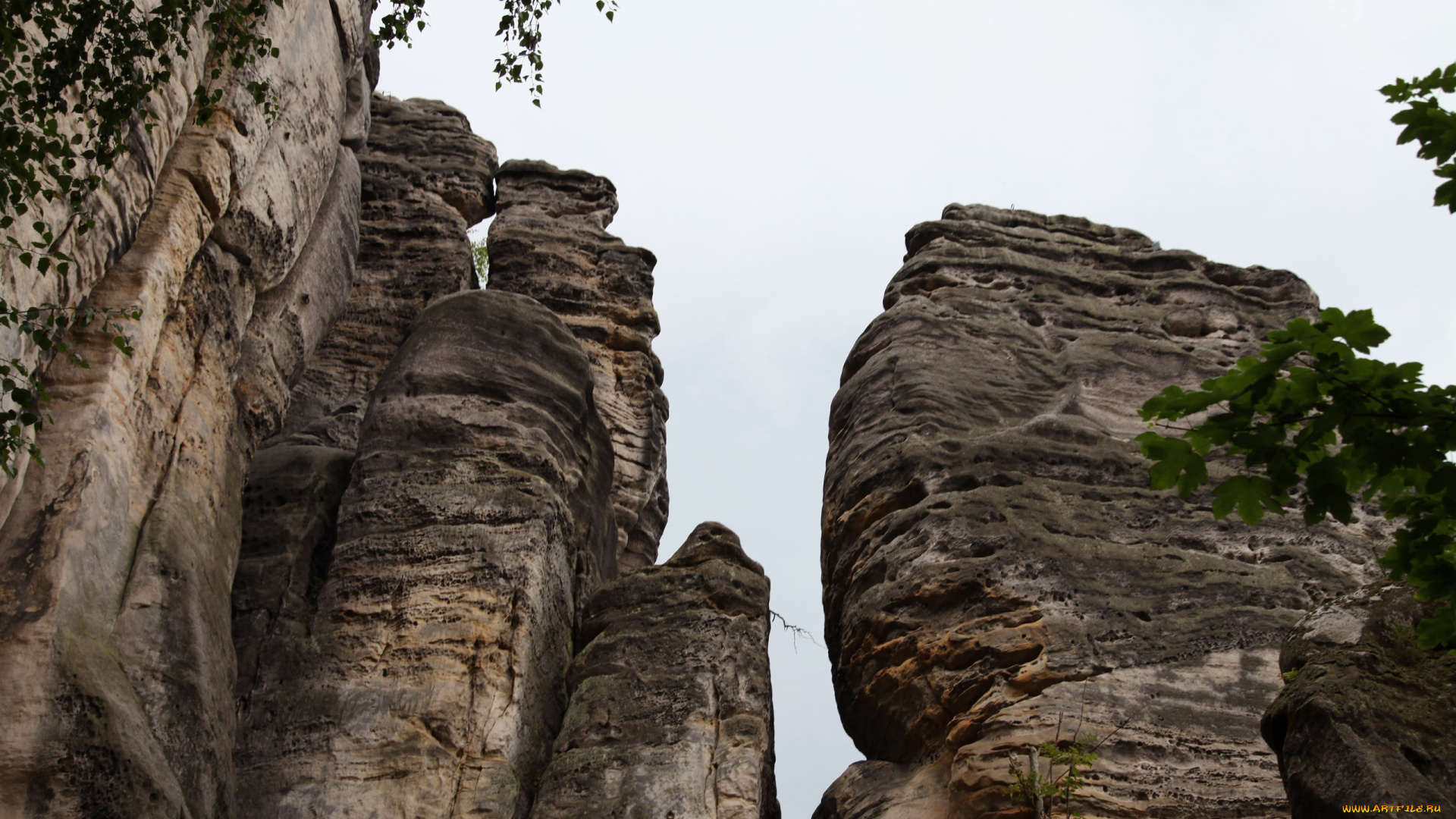 заповедник, чешский, рай, природа, горы, заповедник, чешский, рай