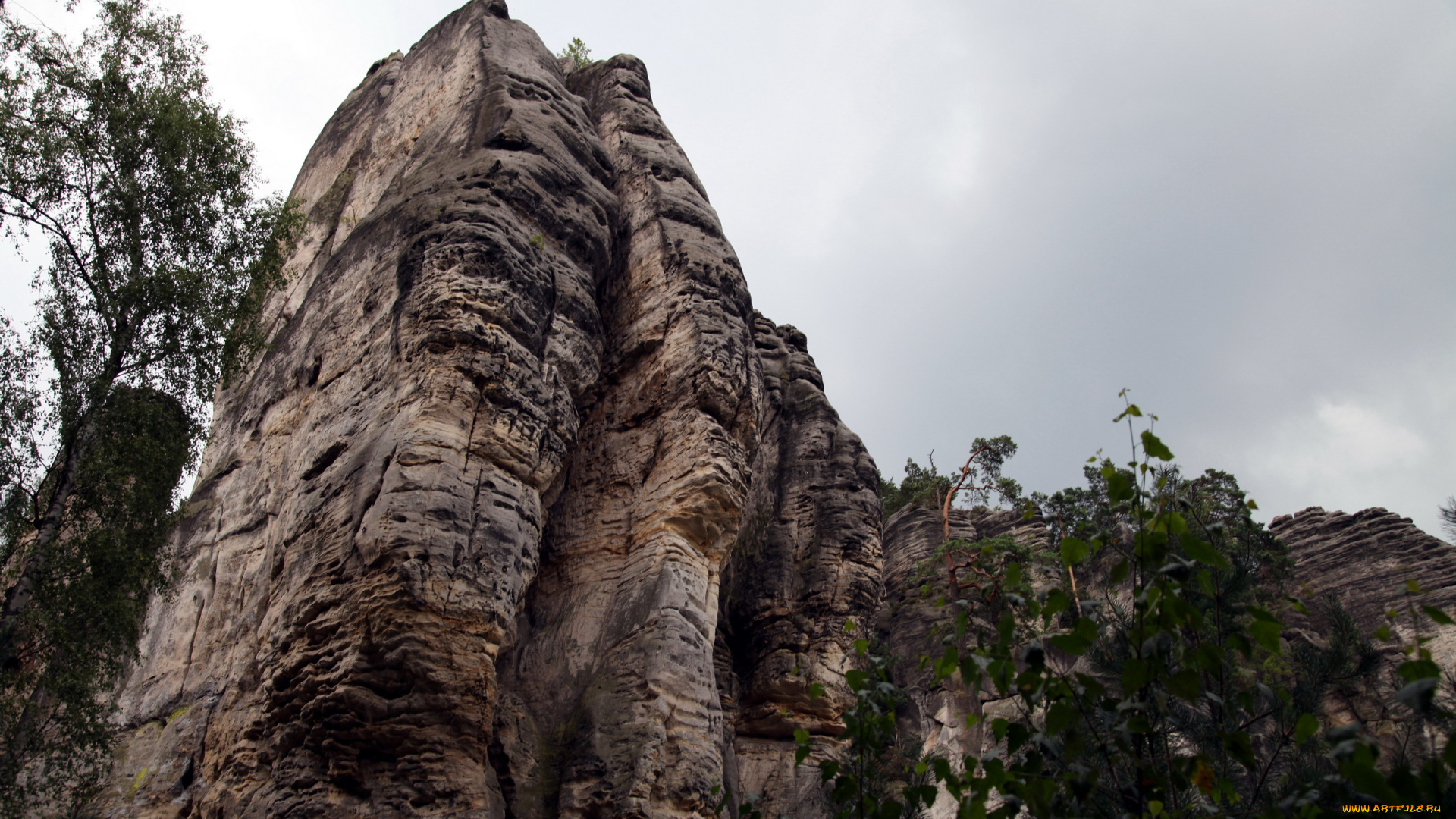 заповедник, чешский, рай, природа, горы, заповедник, чешский, рай