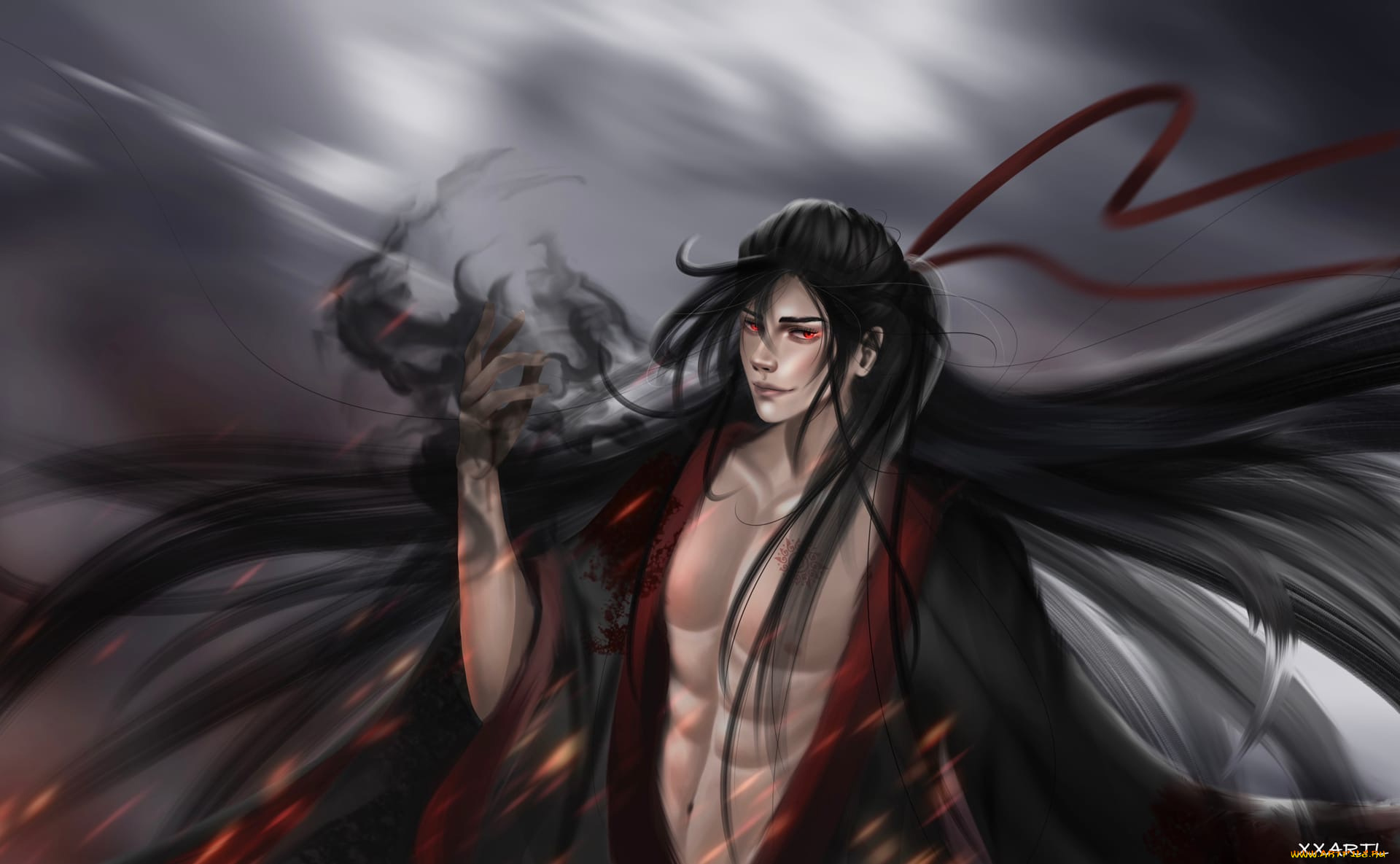 аниме, mo, dao, zu, shi, the, untamed, неукротимый, повелитель, чэньцин, мосян, тунсю, mo, dao, zu, shi, магистр, дьявольского, культа