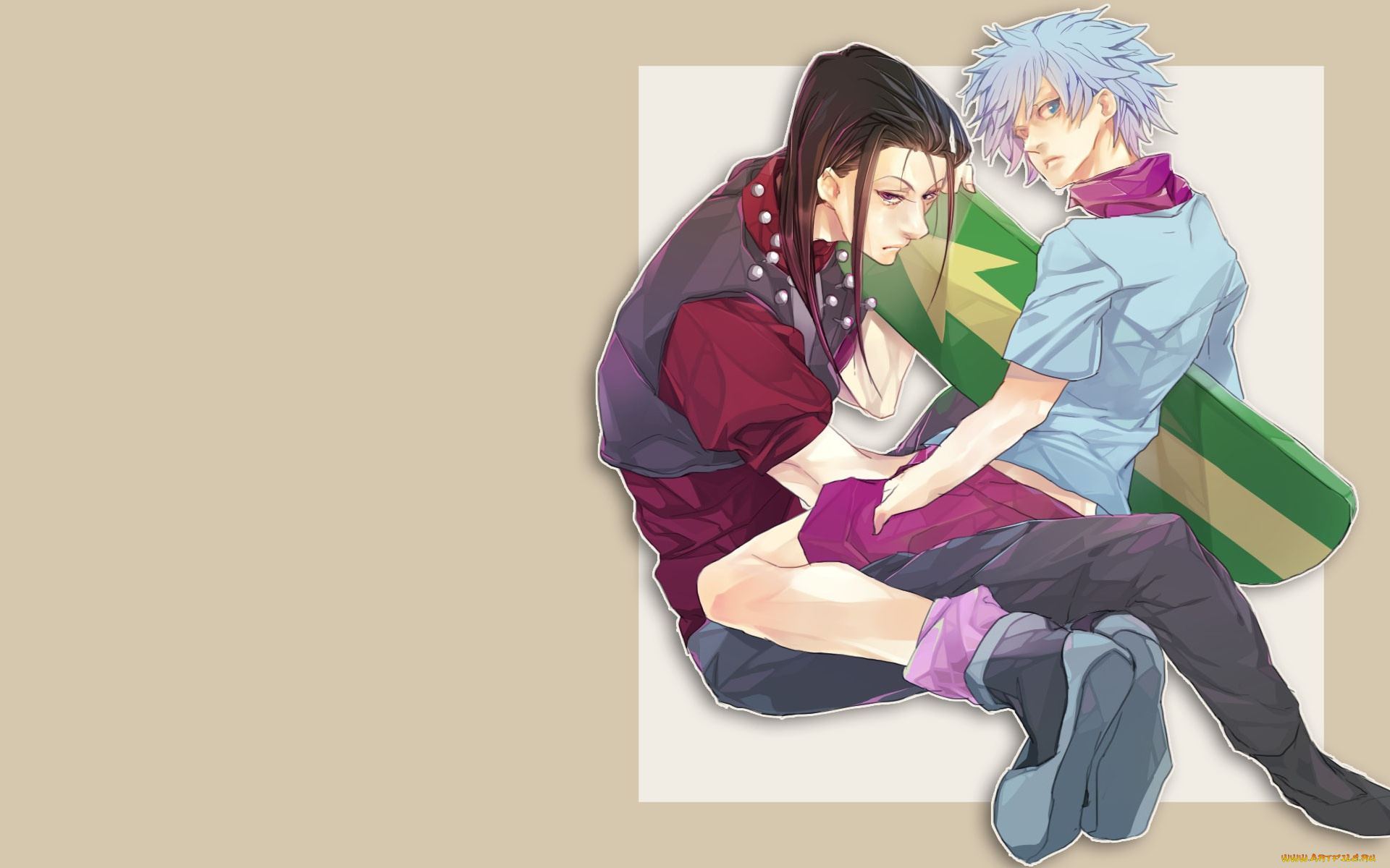 аниме, hunter, x, hunter, охотник, х