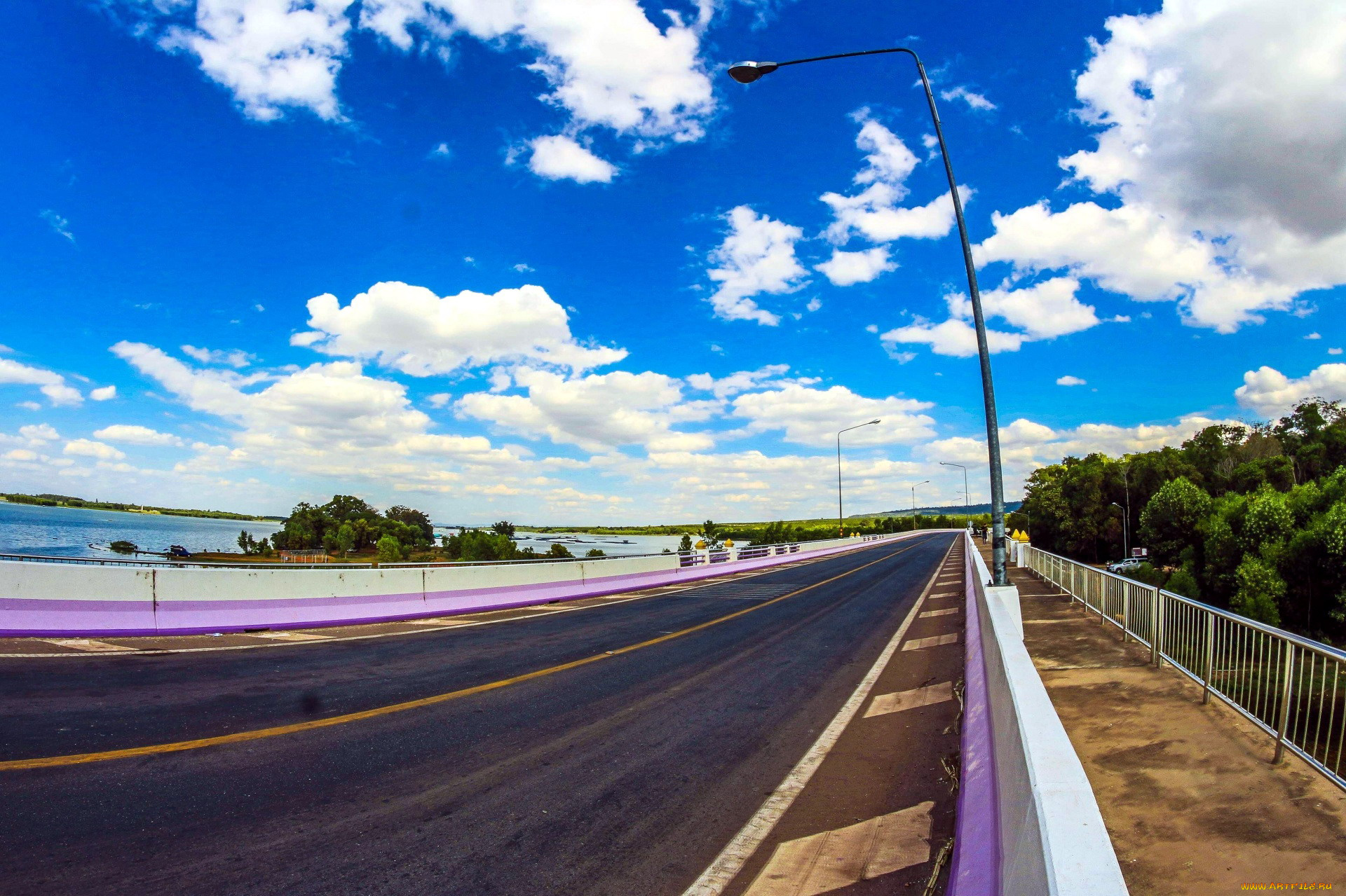 thailand, природа, дороги