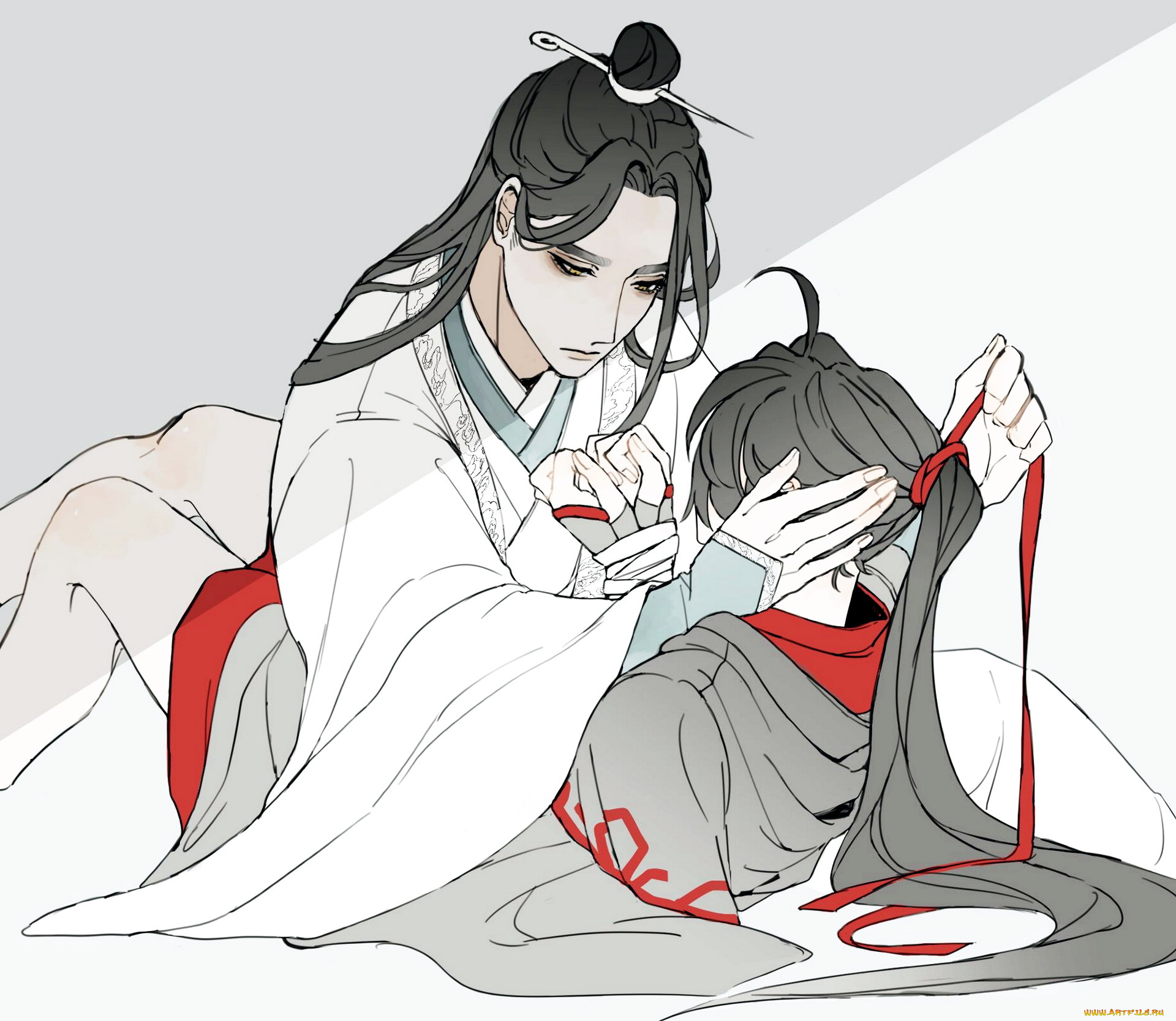 аниме, mo, dao, zu, shi, лань, ванцзи, вэй, усянь