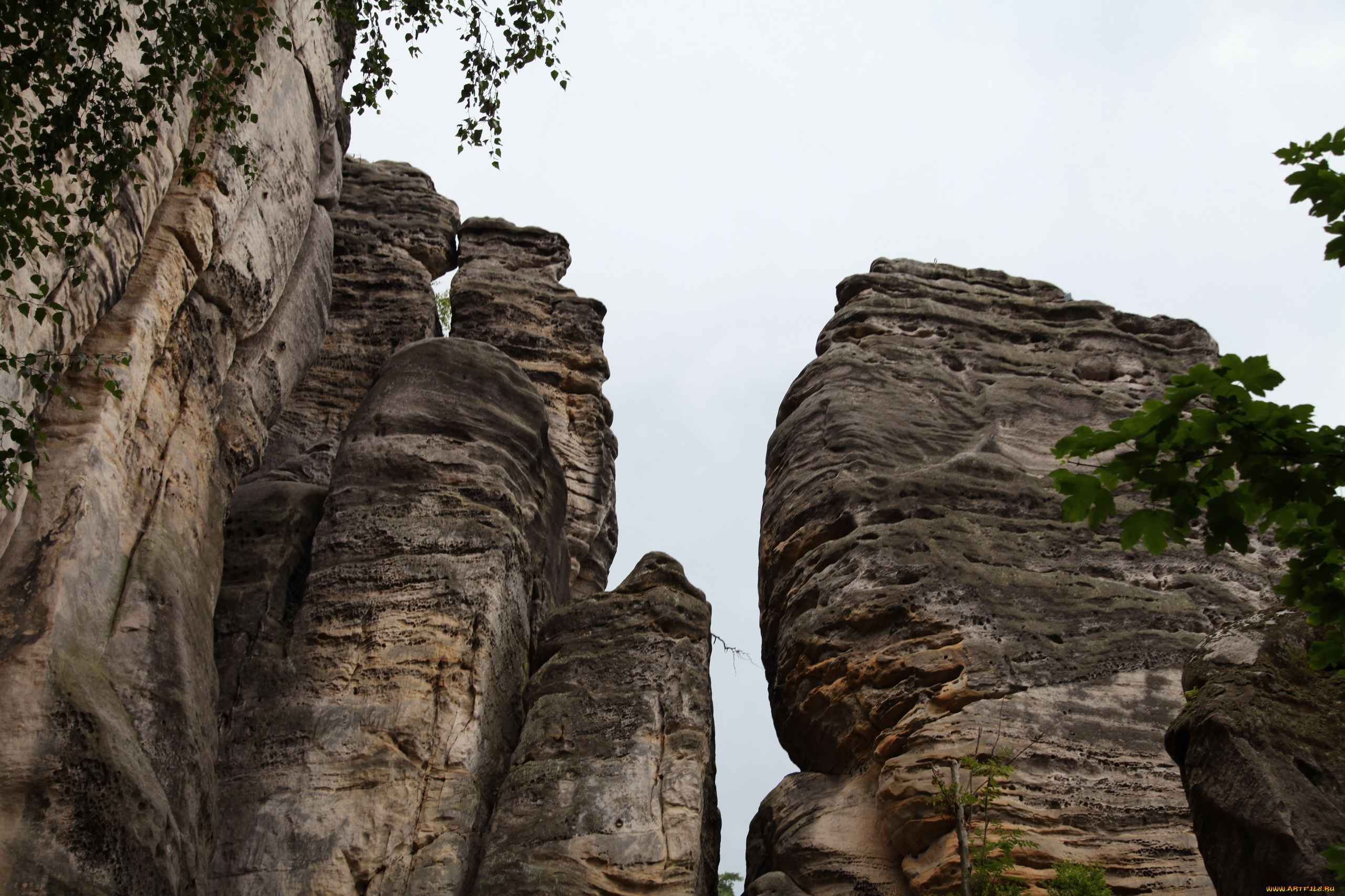 заповедник, чешский, рай, природа, горы, заповедник, чешский, рай