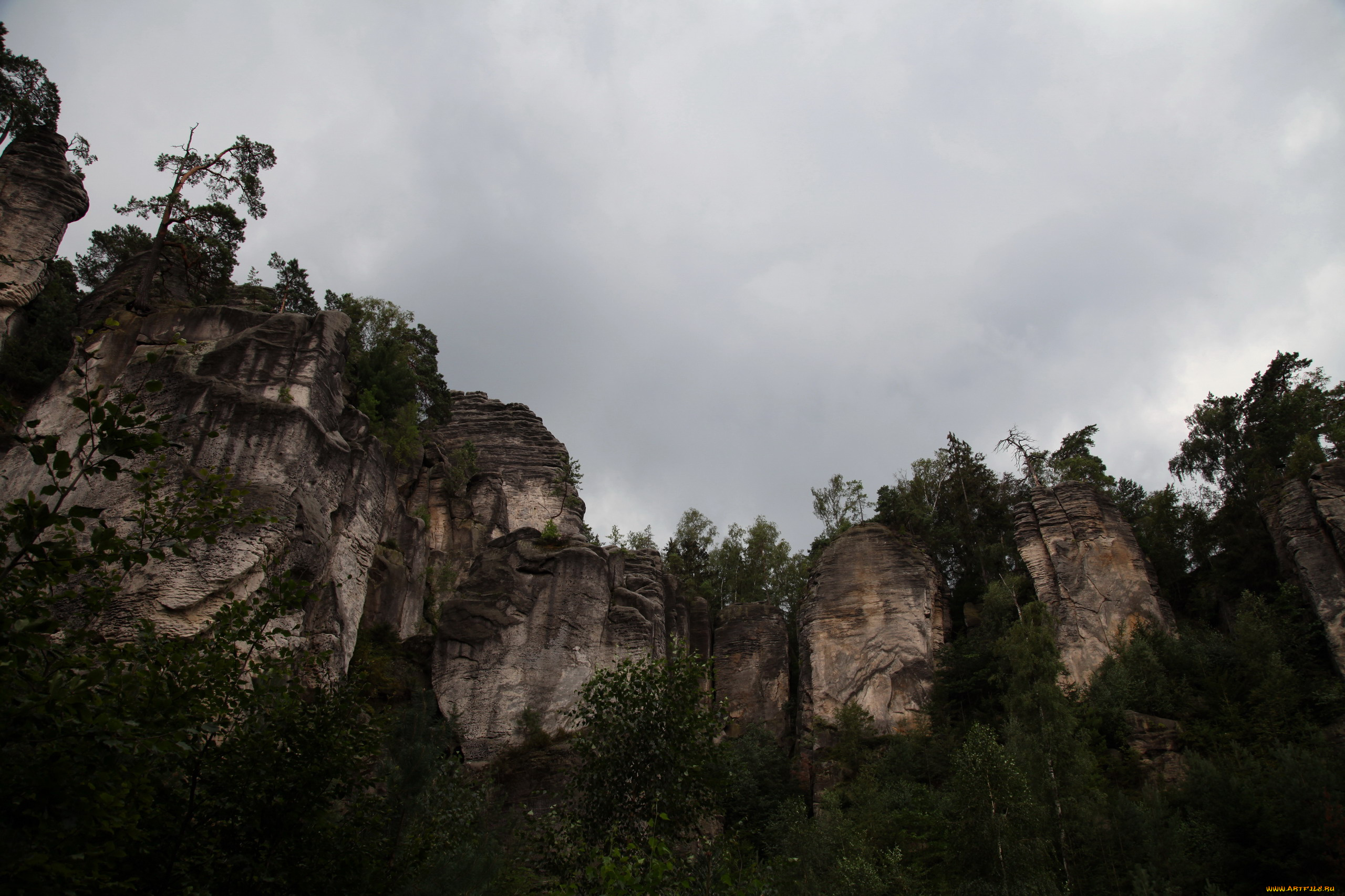 заповедник, чешский, рай, природа, горы, заповедник, чешский, рай