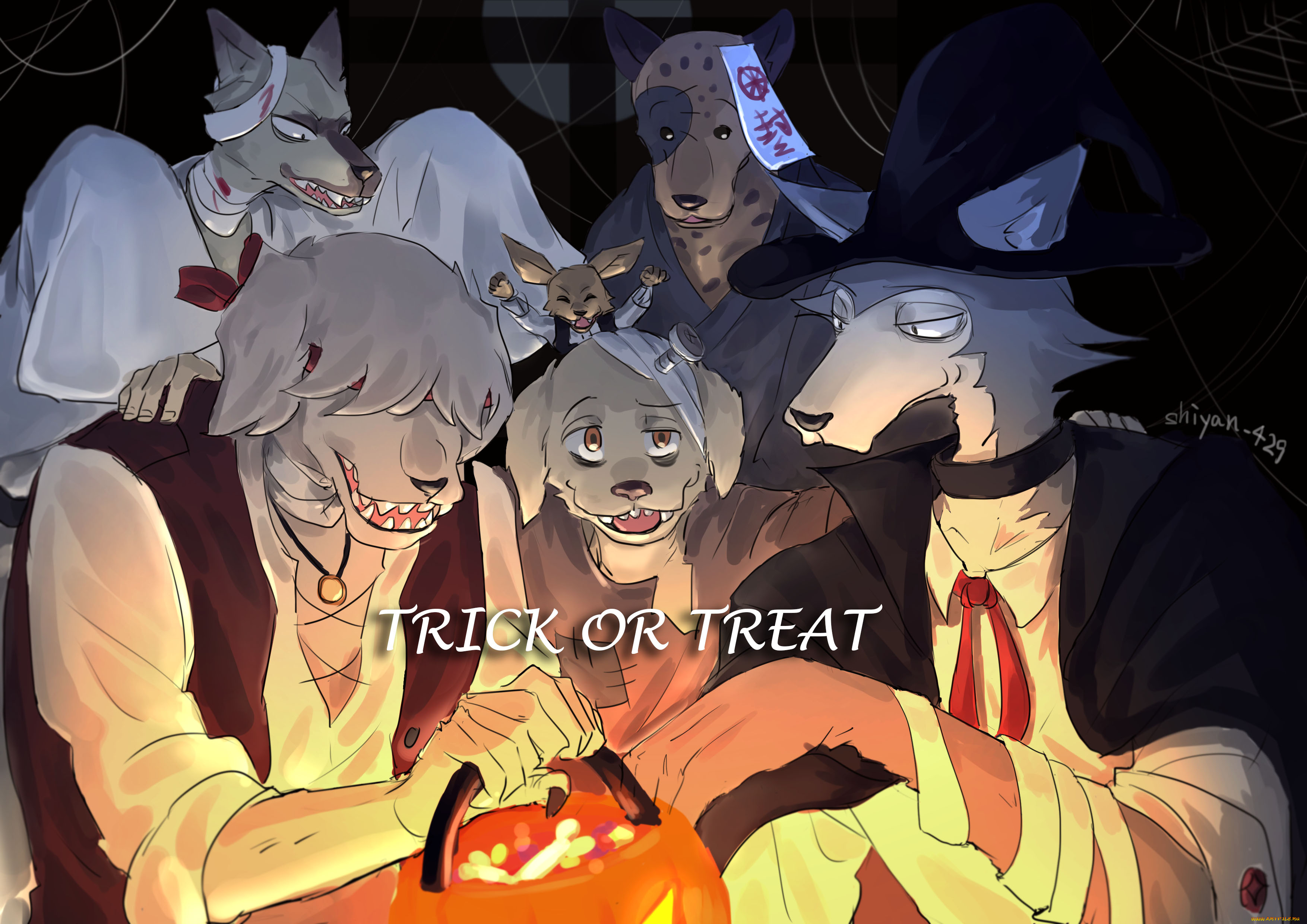 аниме, beastars