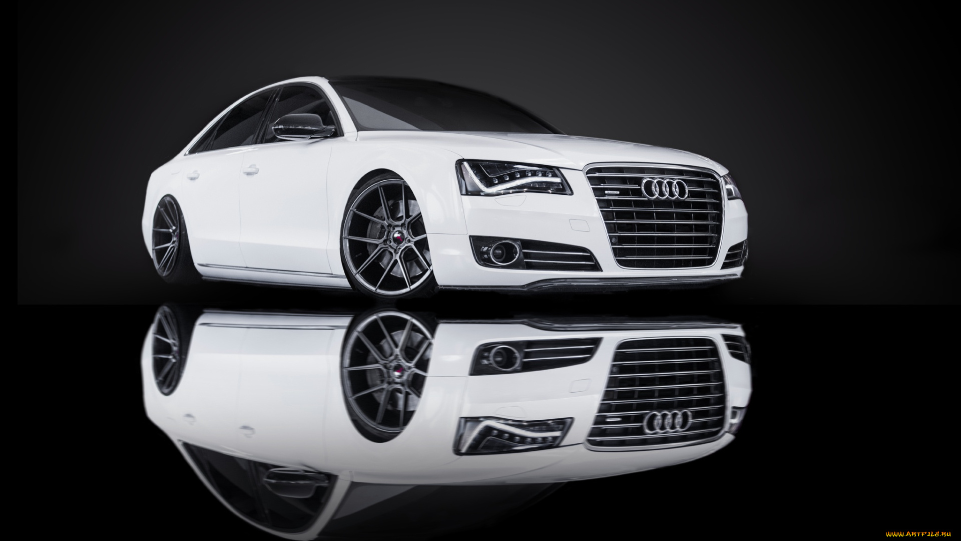 автомобили, audi, white, reflection, vag, matrixled