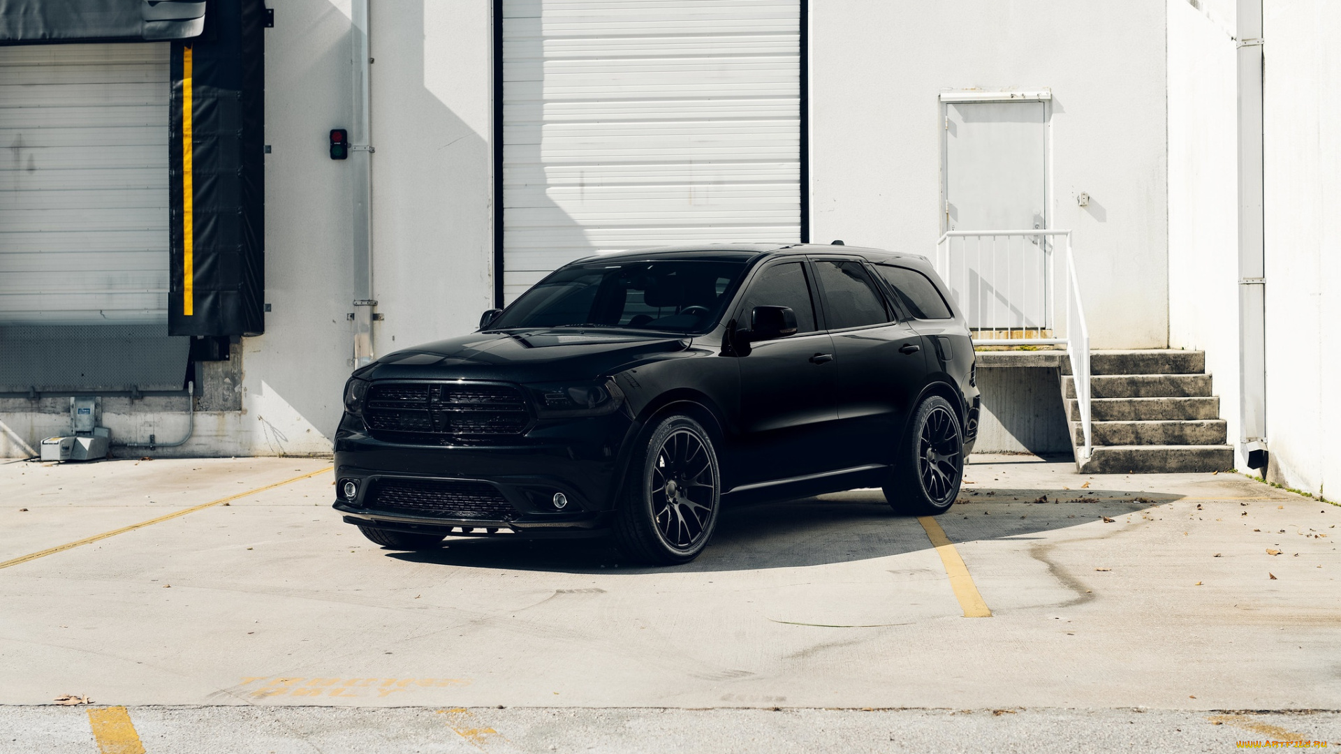 автомобили, dodge, black, durango, rt