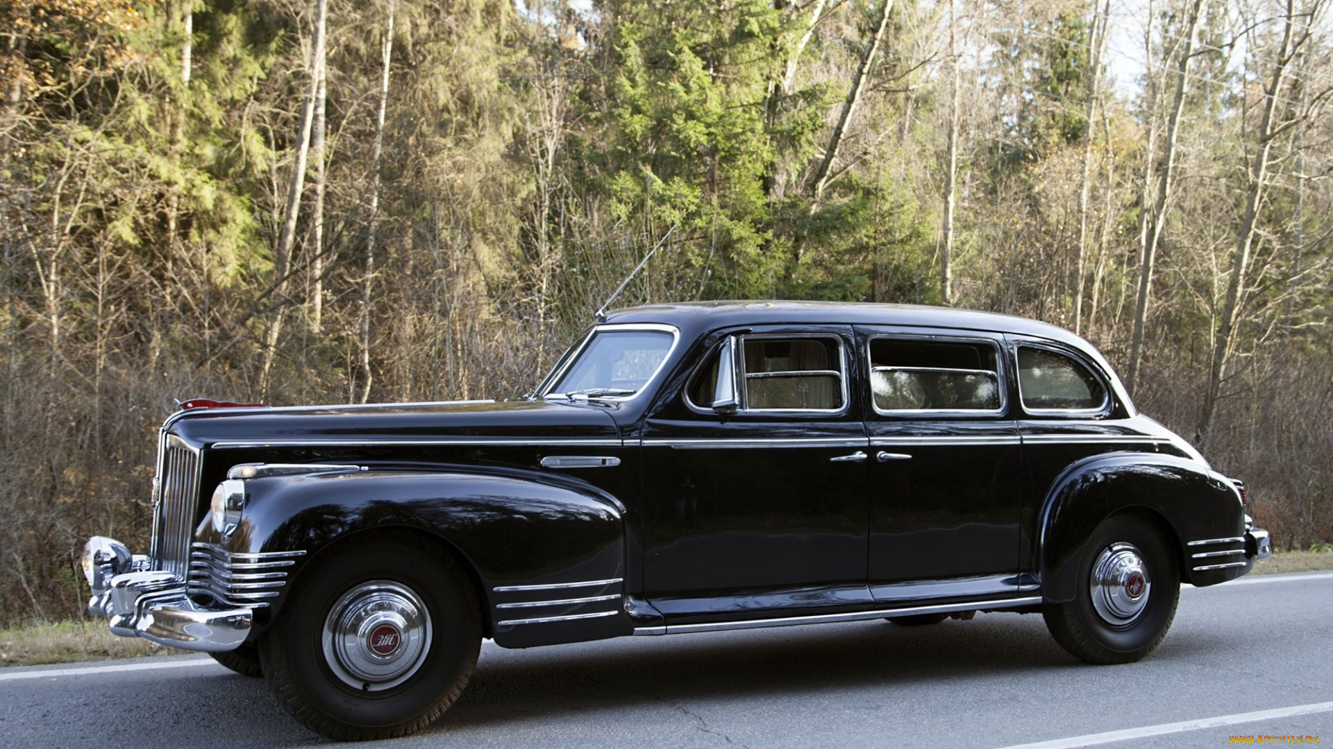 зис-, 115, автомобили, зис, зис-, 115, автомобиль, ретро, чёрный