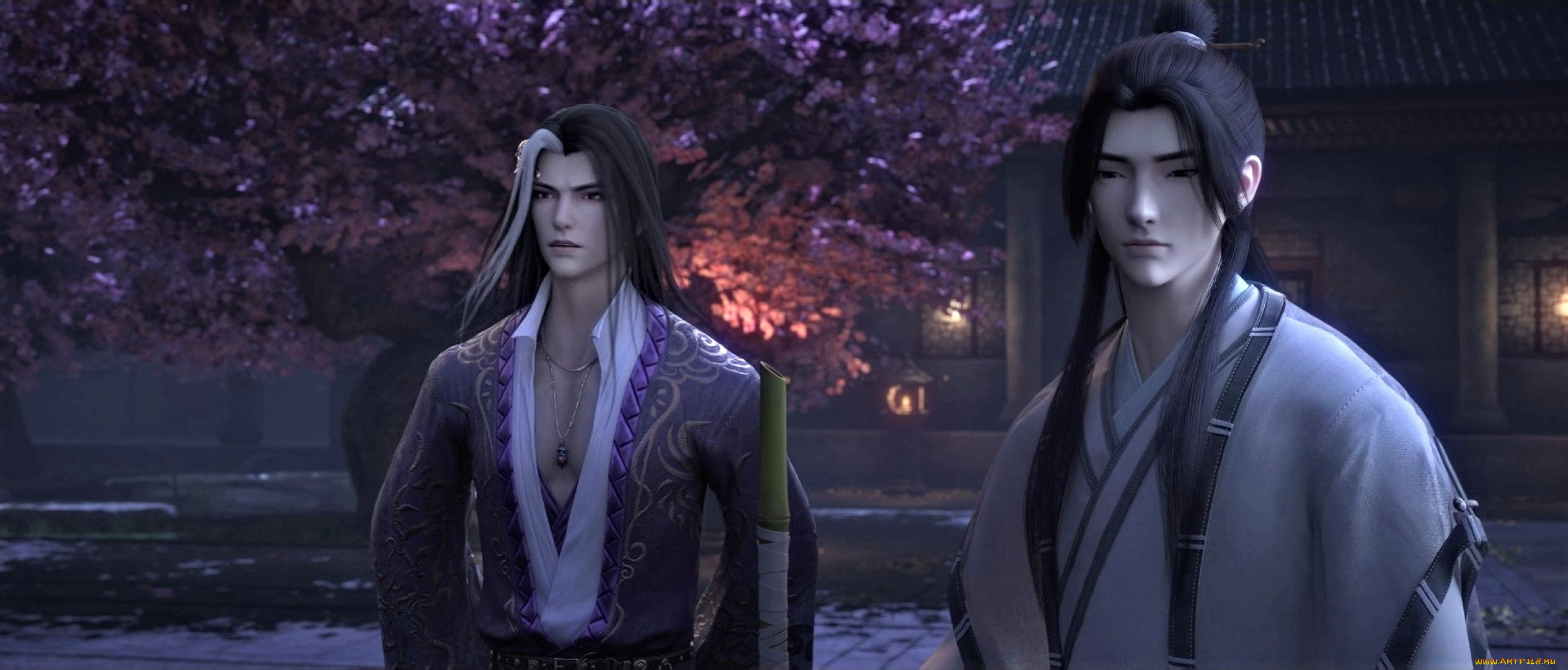 thousand, autumns, мультфильмы, -unknown, , разное, парни, дерево, дом