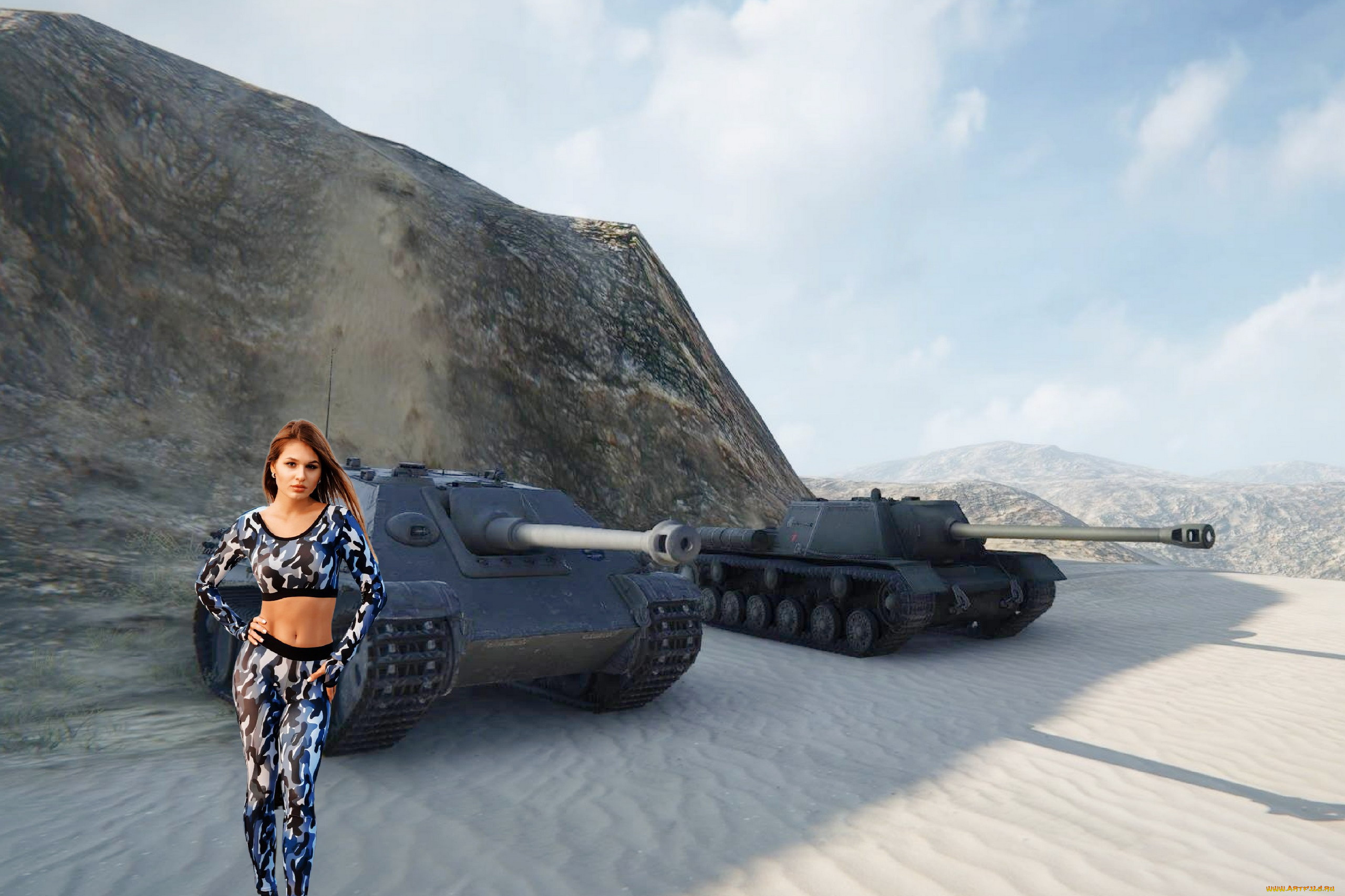 девушки, -, брюнетки, , шатенки, танки, брюнетка, камуфляж