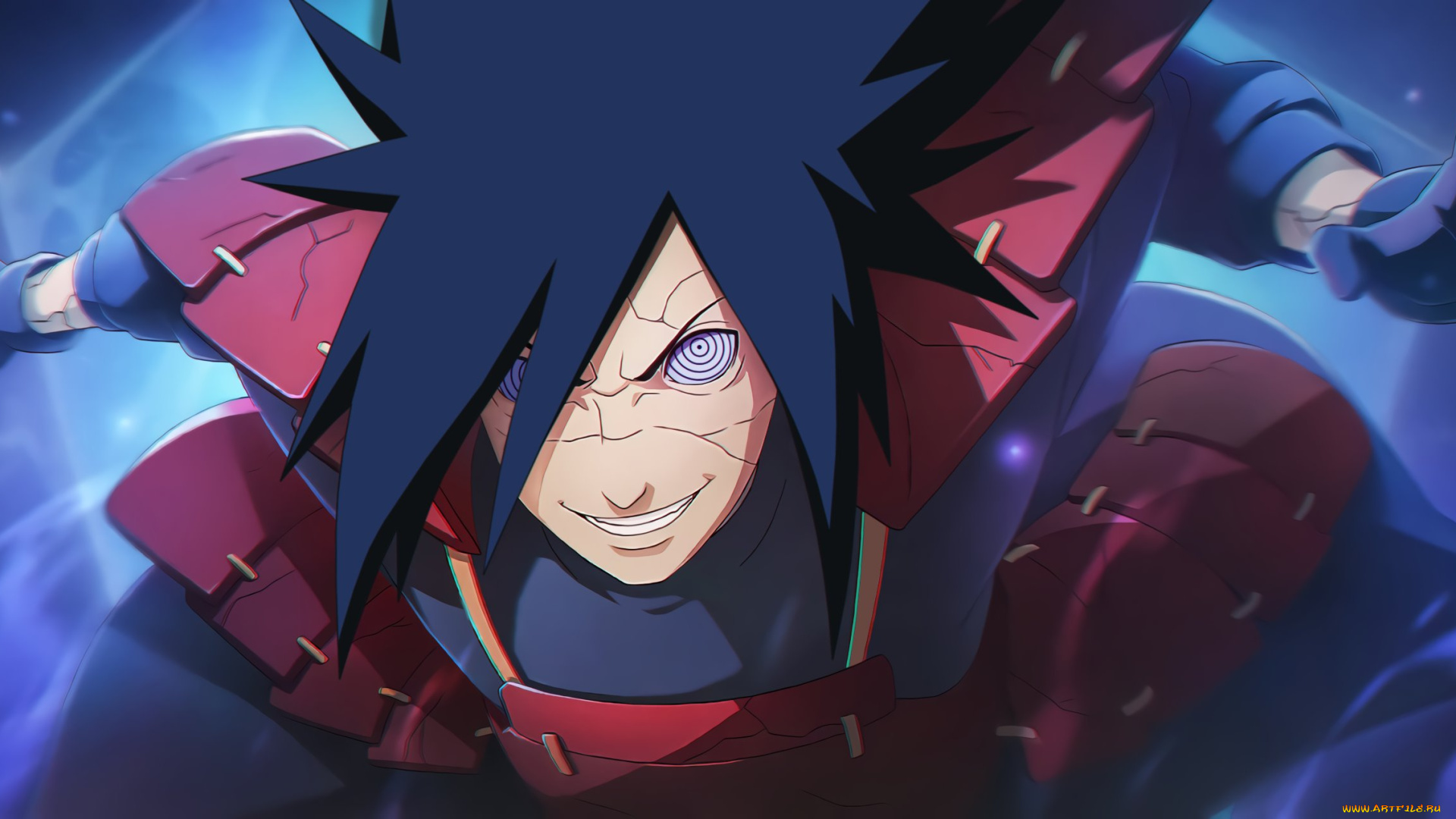 аниме, naruto, мадара, учиха