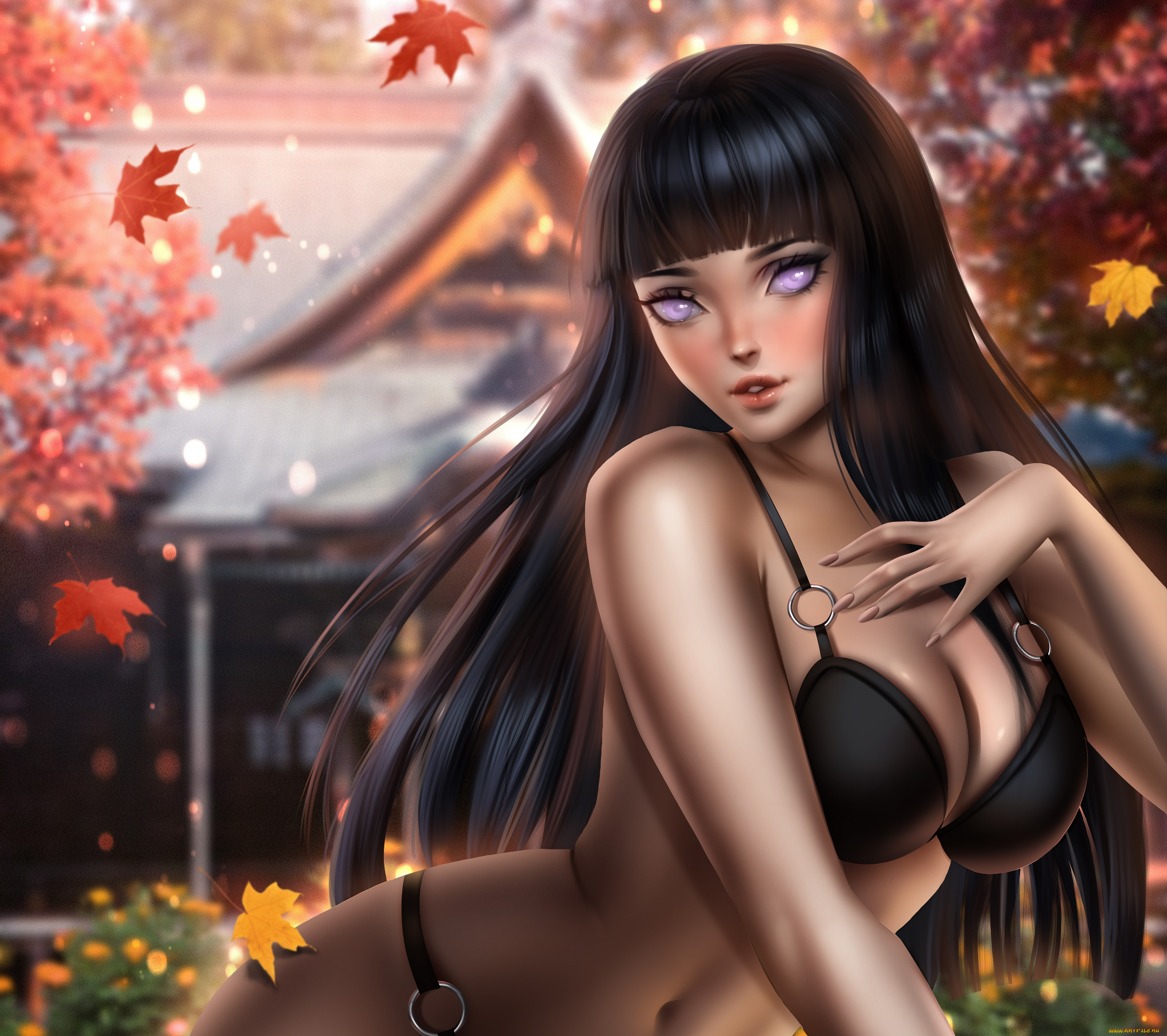 аниме, naruto, девушка