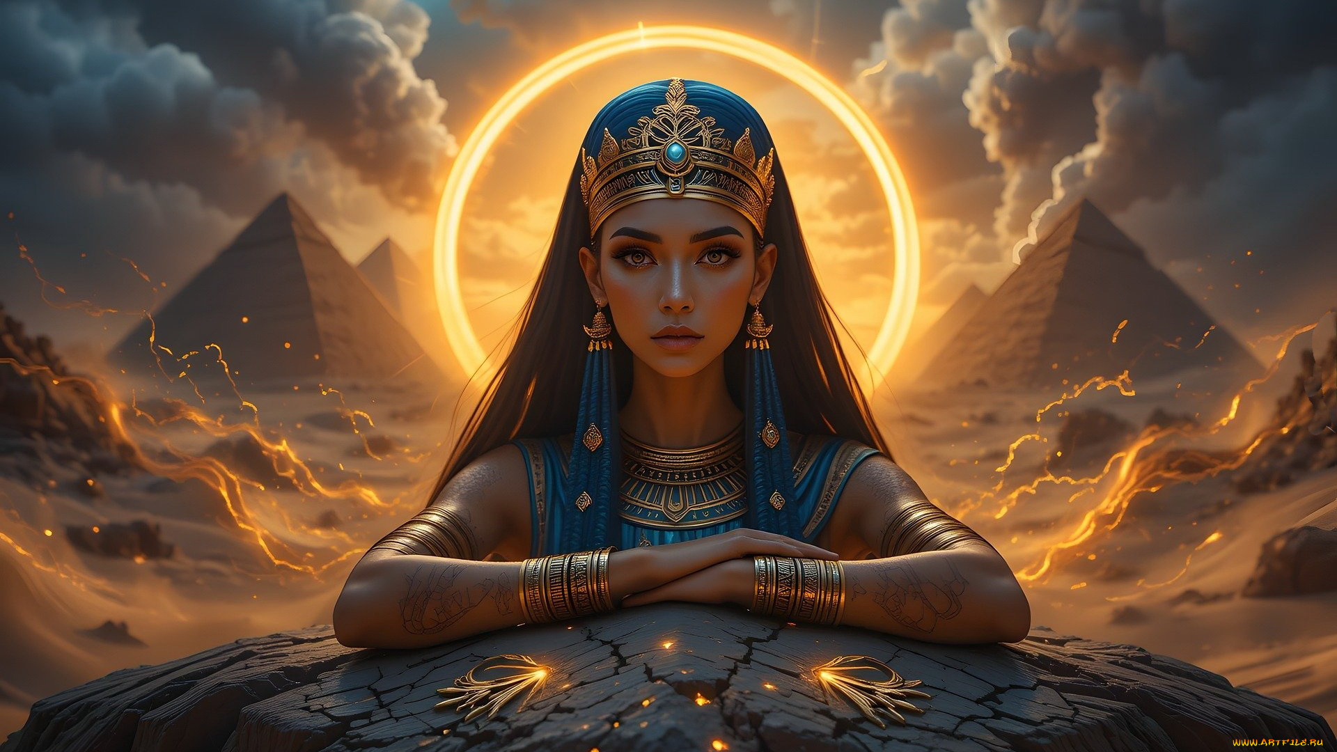 3д, графика, люди, , people, египтянка