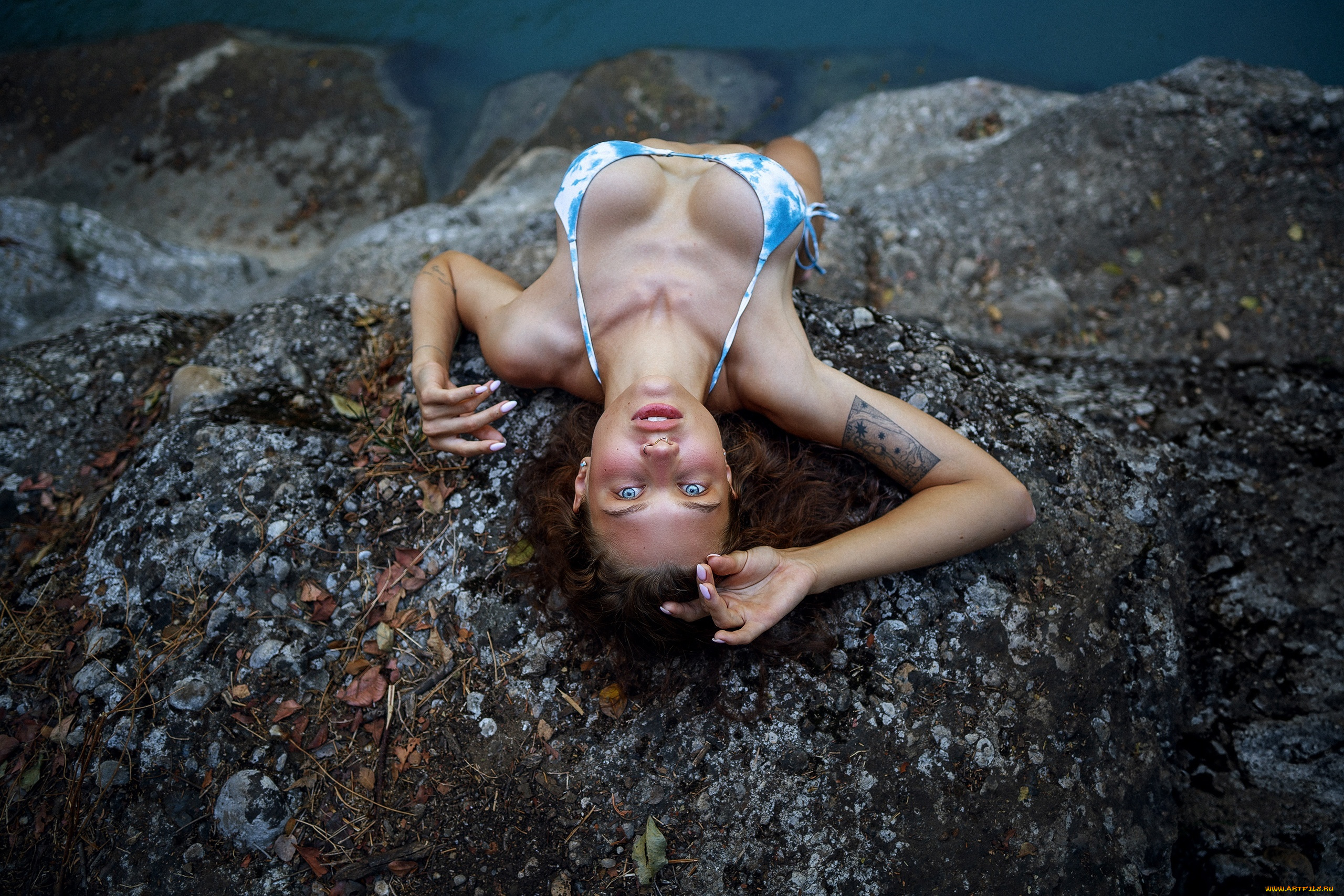 девушки, -, брюнетки, , шатенки, девушка, позирует, максим, густарев