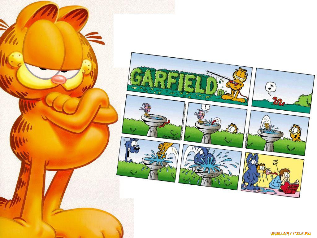 мультфильмы, garfield
