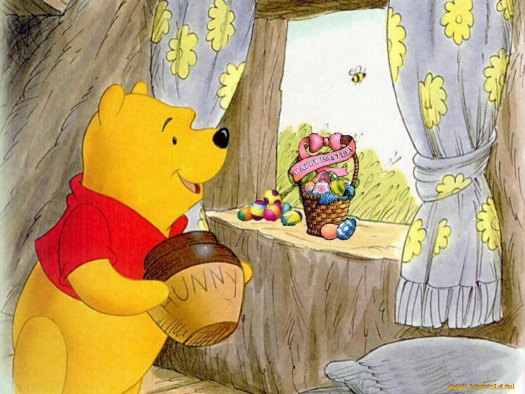 мультфильмы, winnie, the, pooh