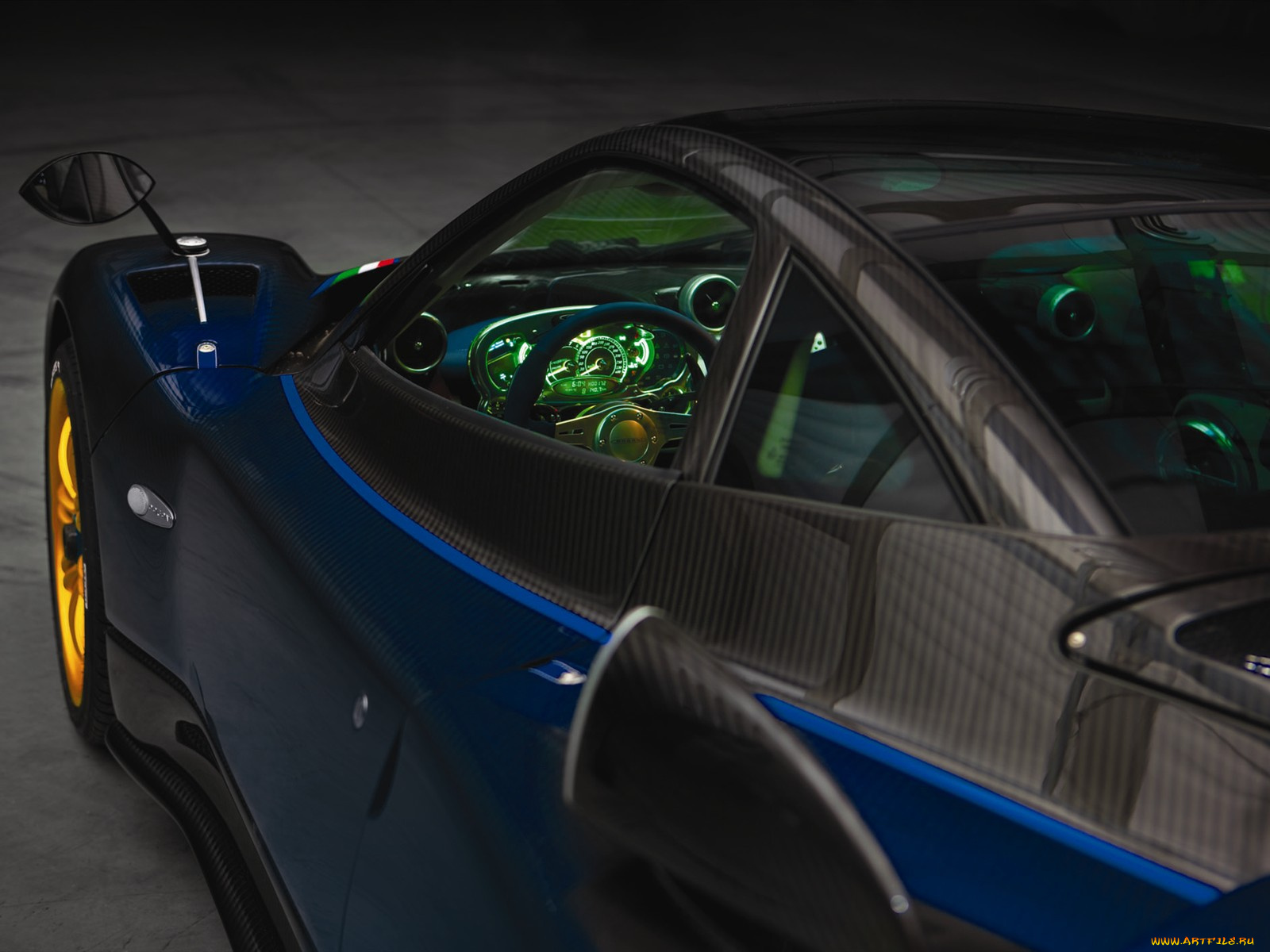 pagani, zonda, автомобили, фрагменты, автомобиля