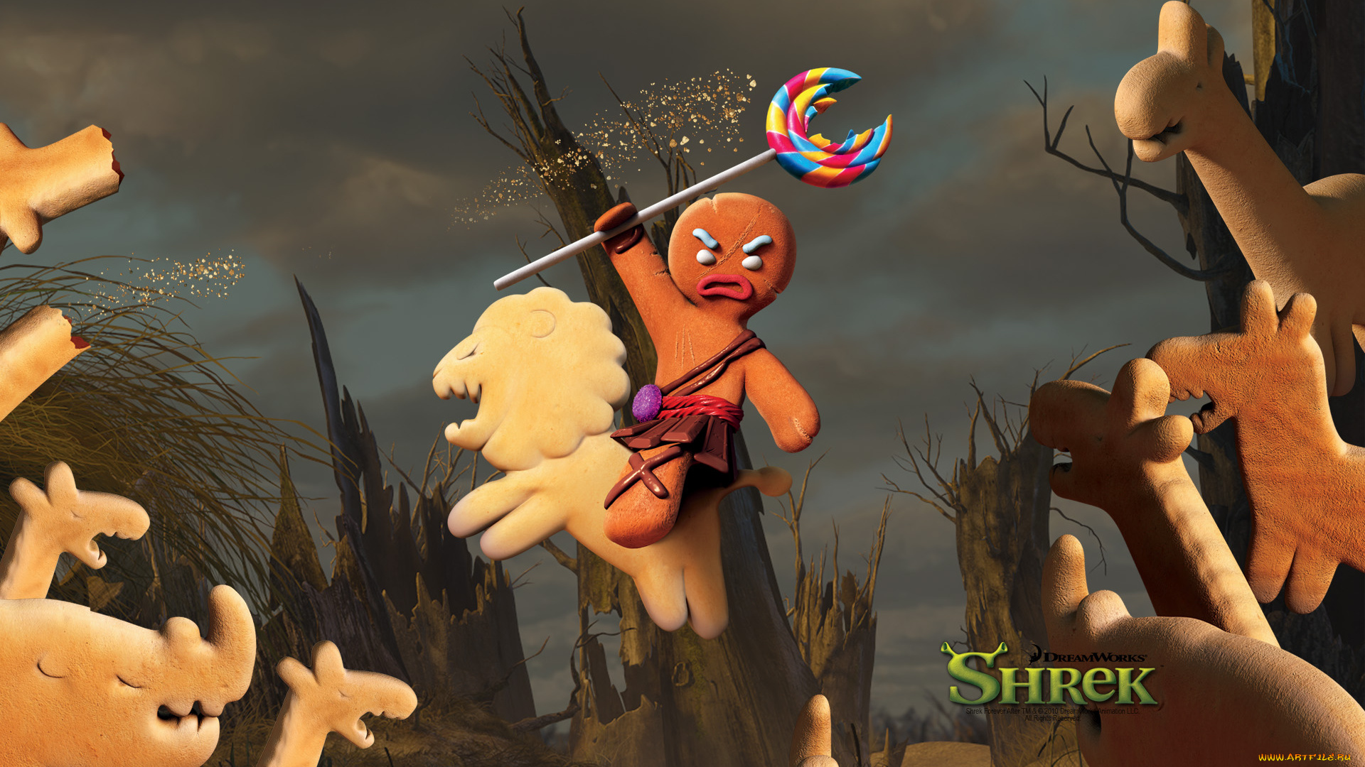 мультфильмы, shrek, forever, after