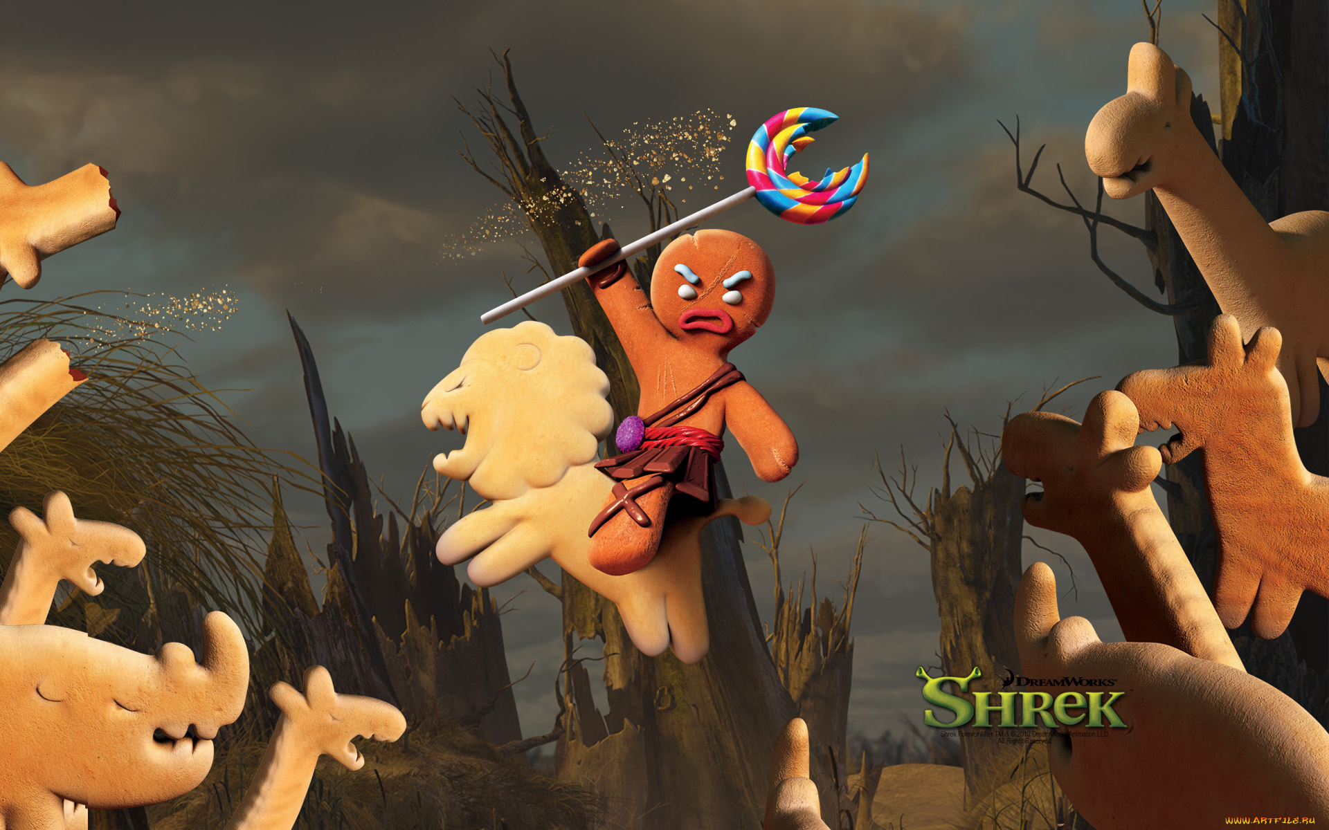 мультфильмы, shrek, forever, after