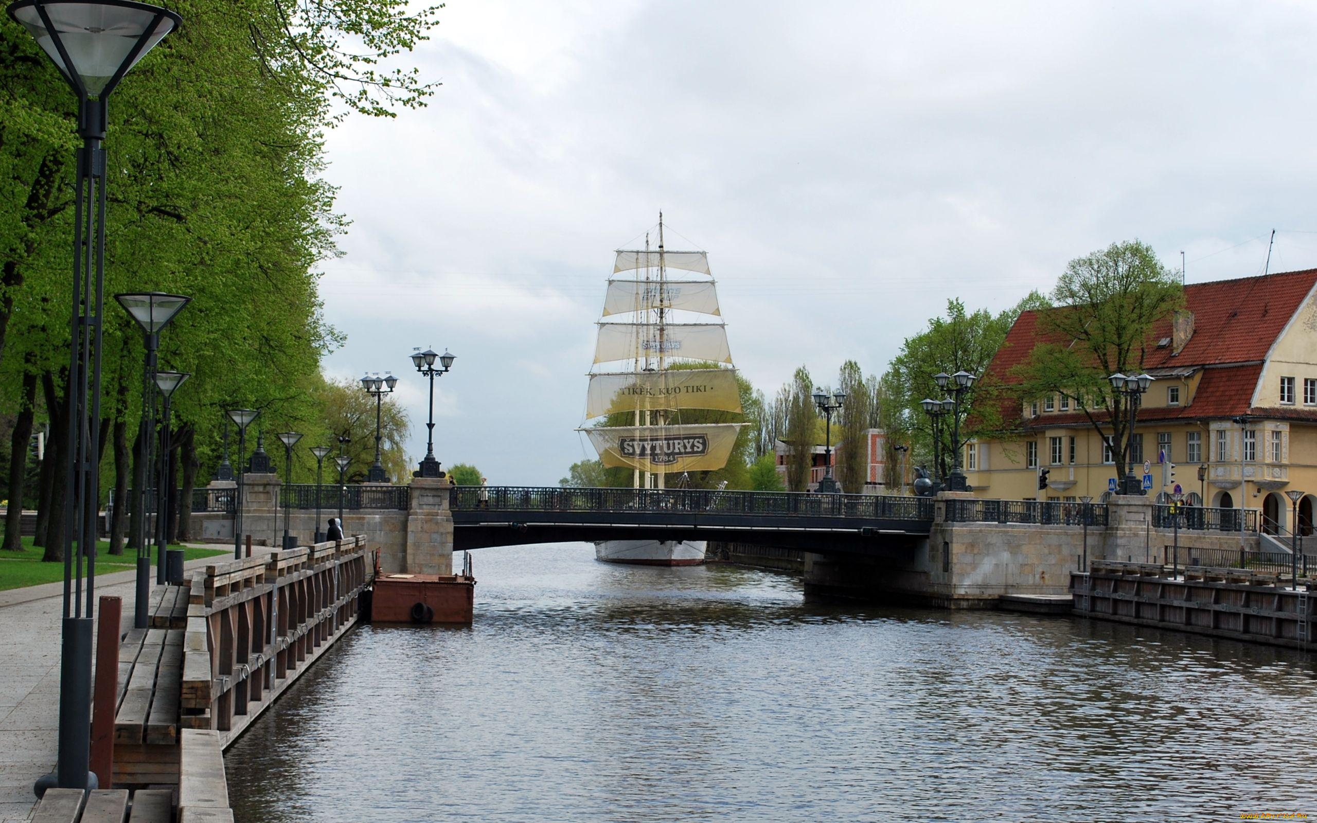 клайпеда, литва, города, мосты