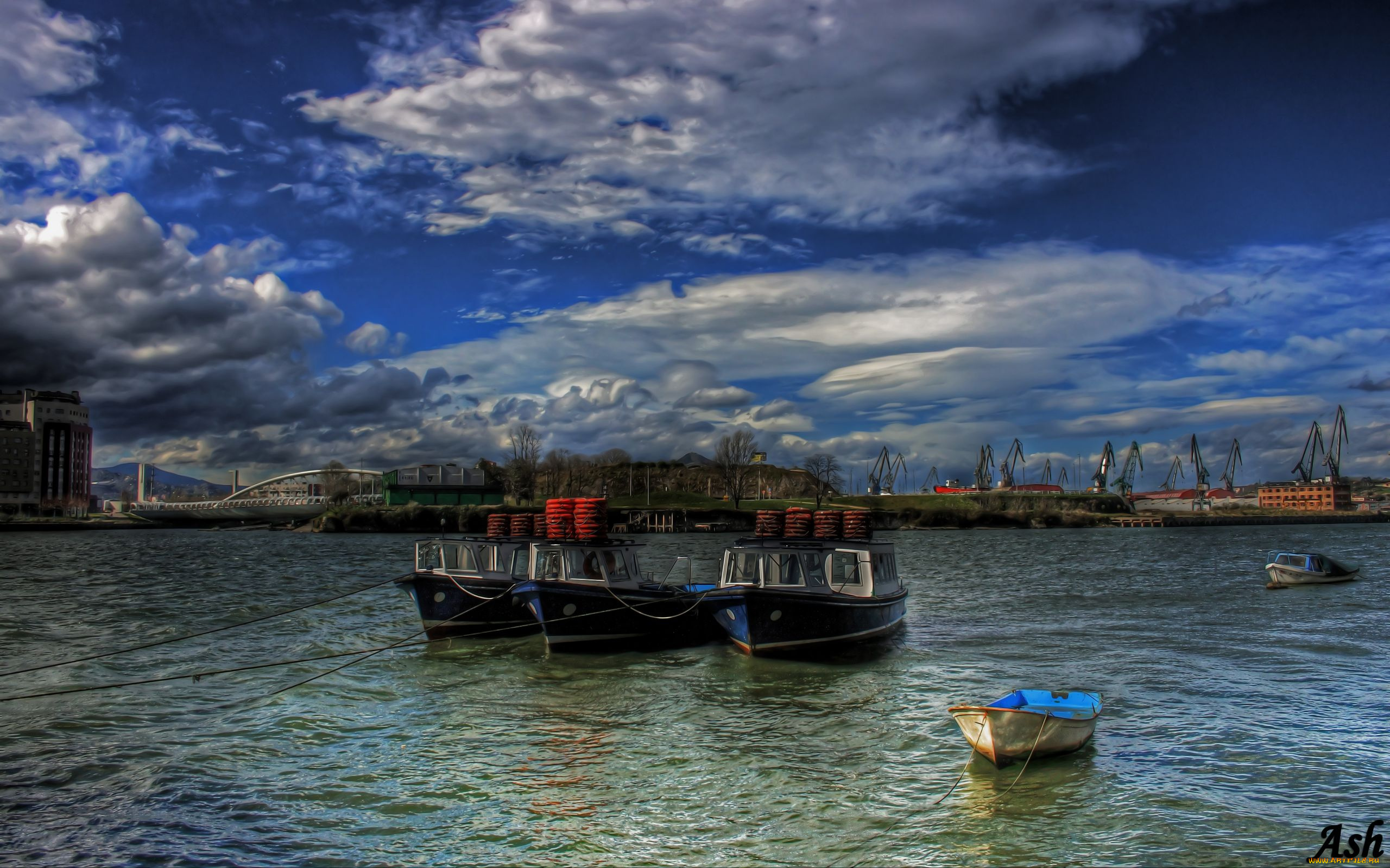 корабли, разные, вместе