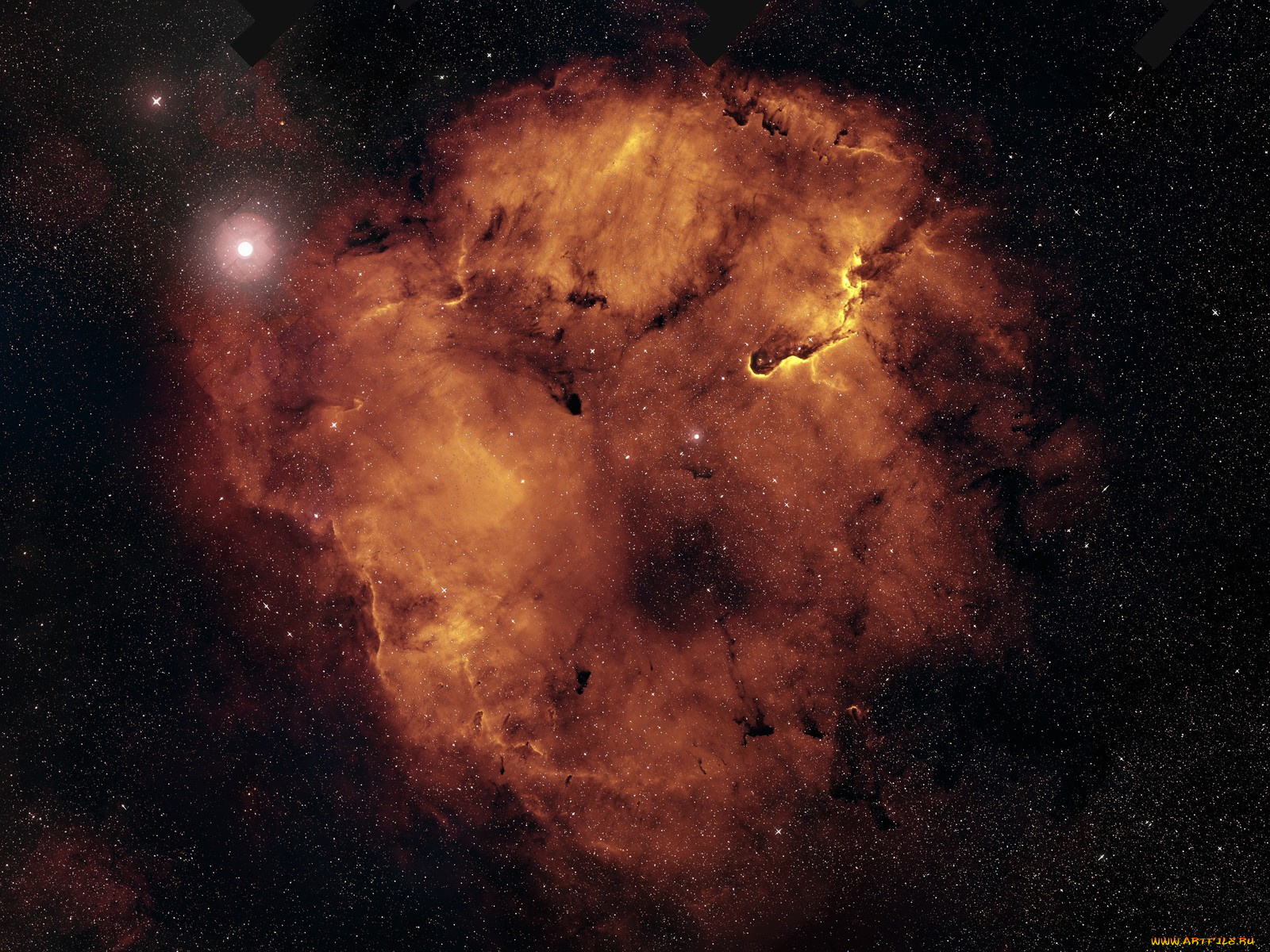 космос, галактики, туманности