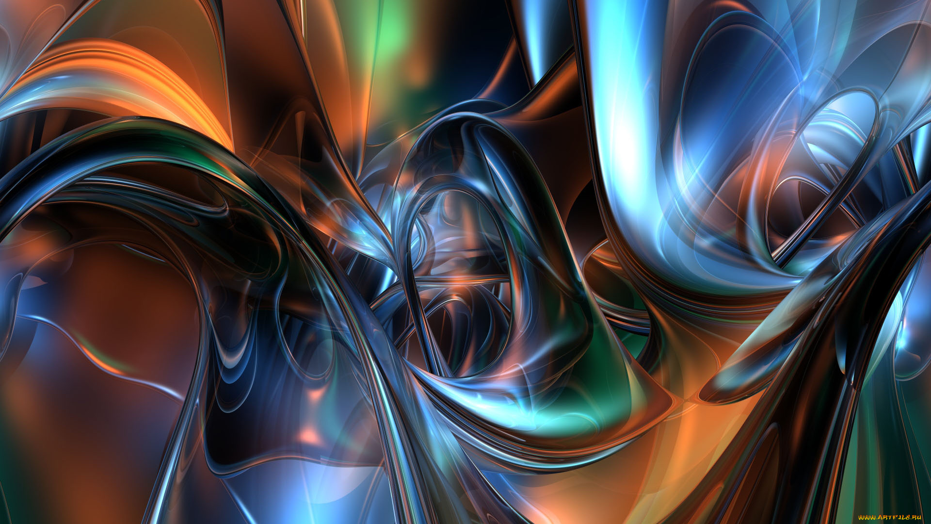 3д, графика, abstract, абстракции