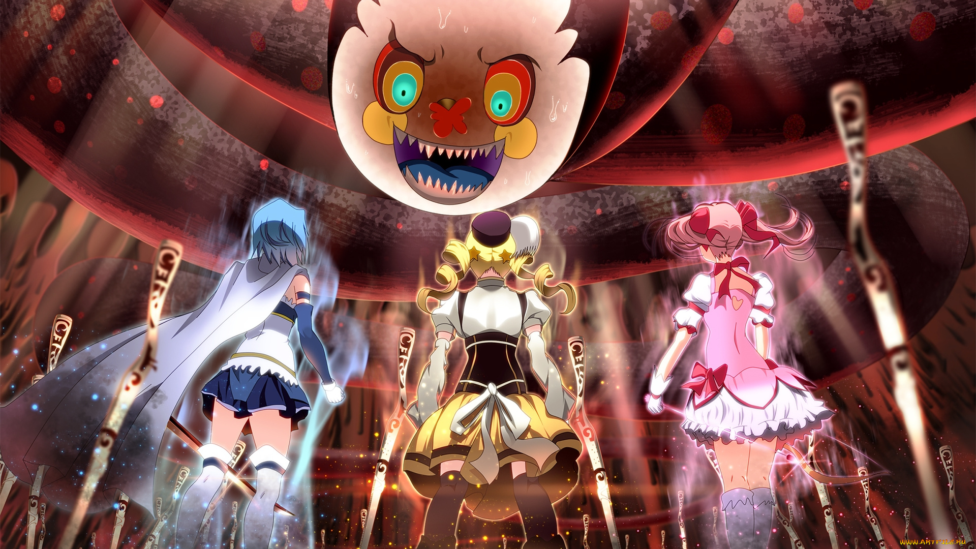 аниме, mahou, shoujo, madoka, magika