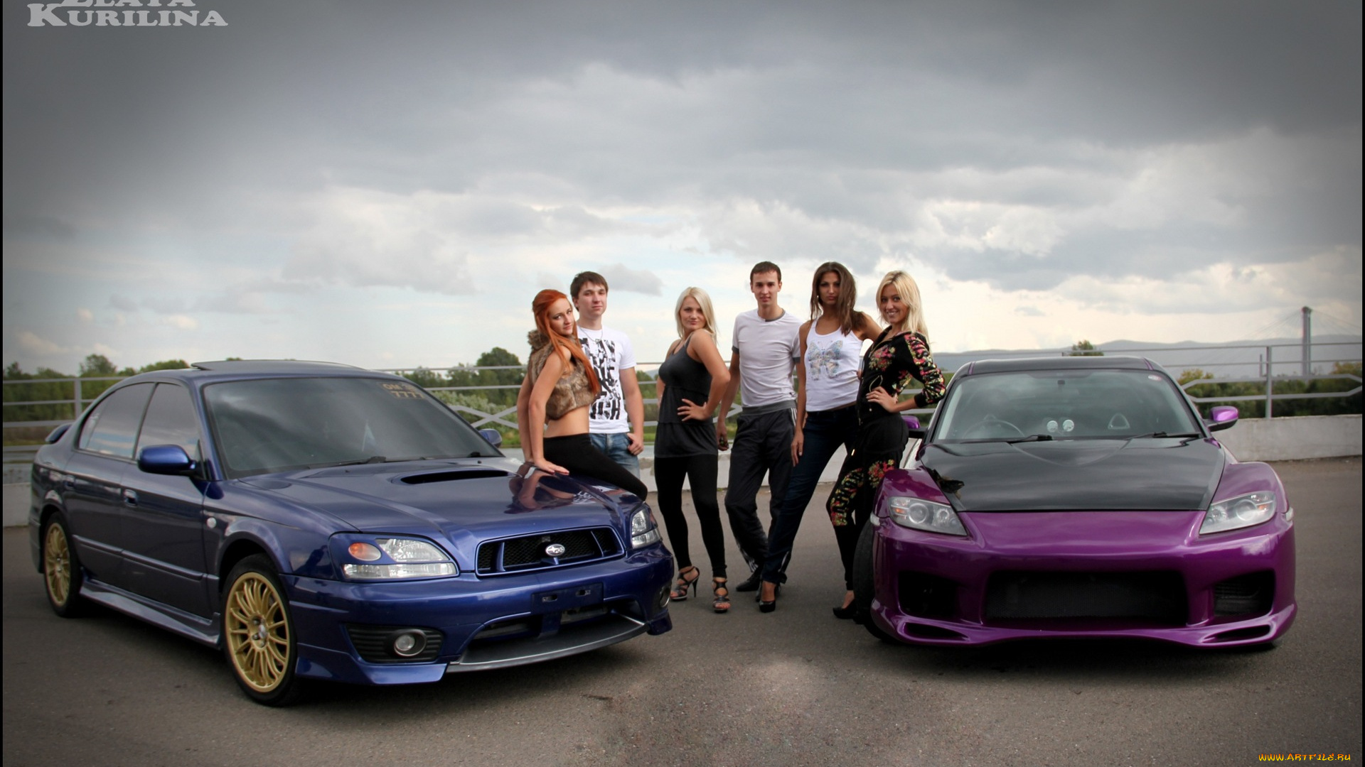 автомобили, авто, девушками