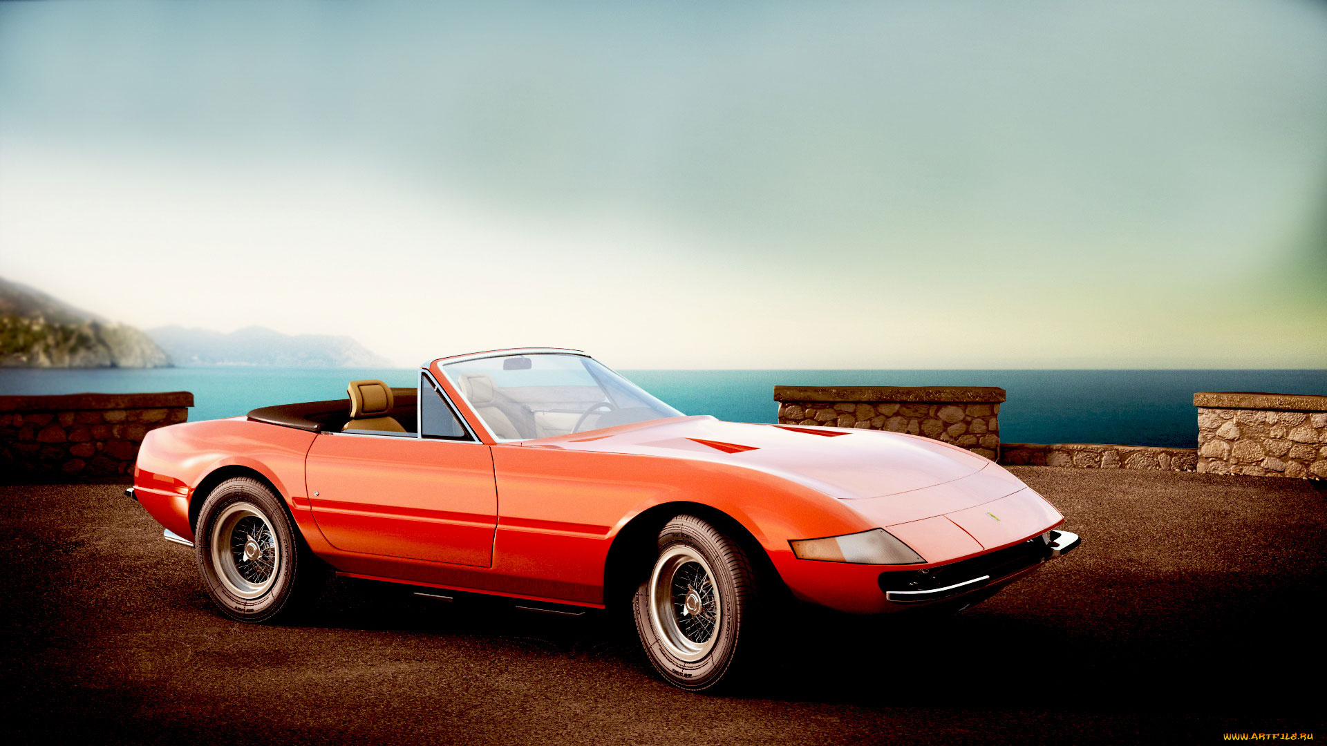 ferrari, 365, gts4, автомобили