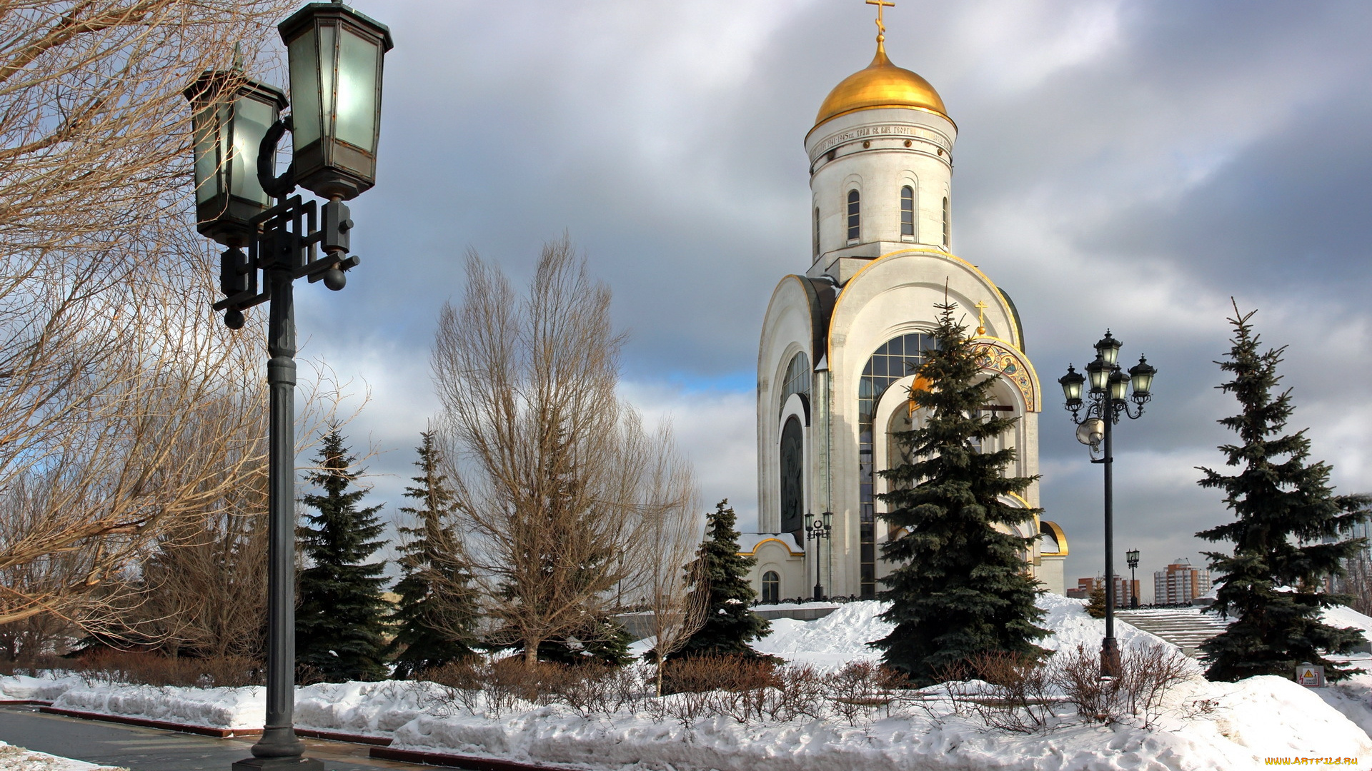 города, москва, россия, храм, георгия, победоносца