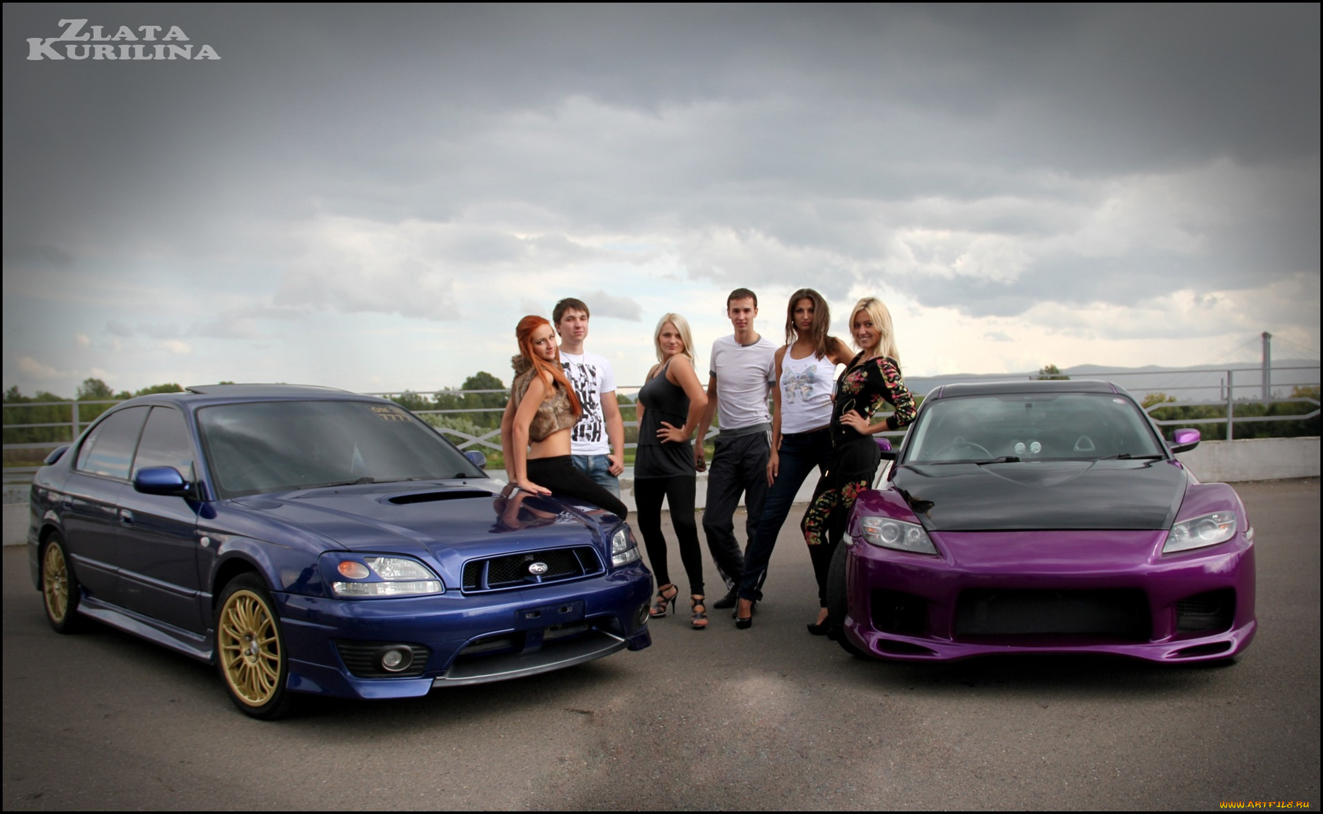 автомобили, авто, девушками