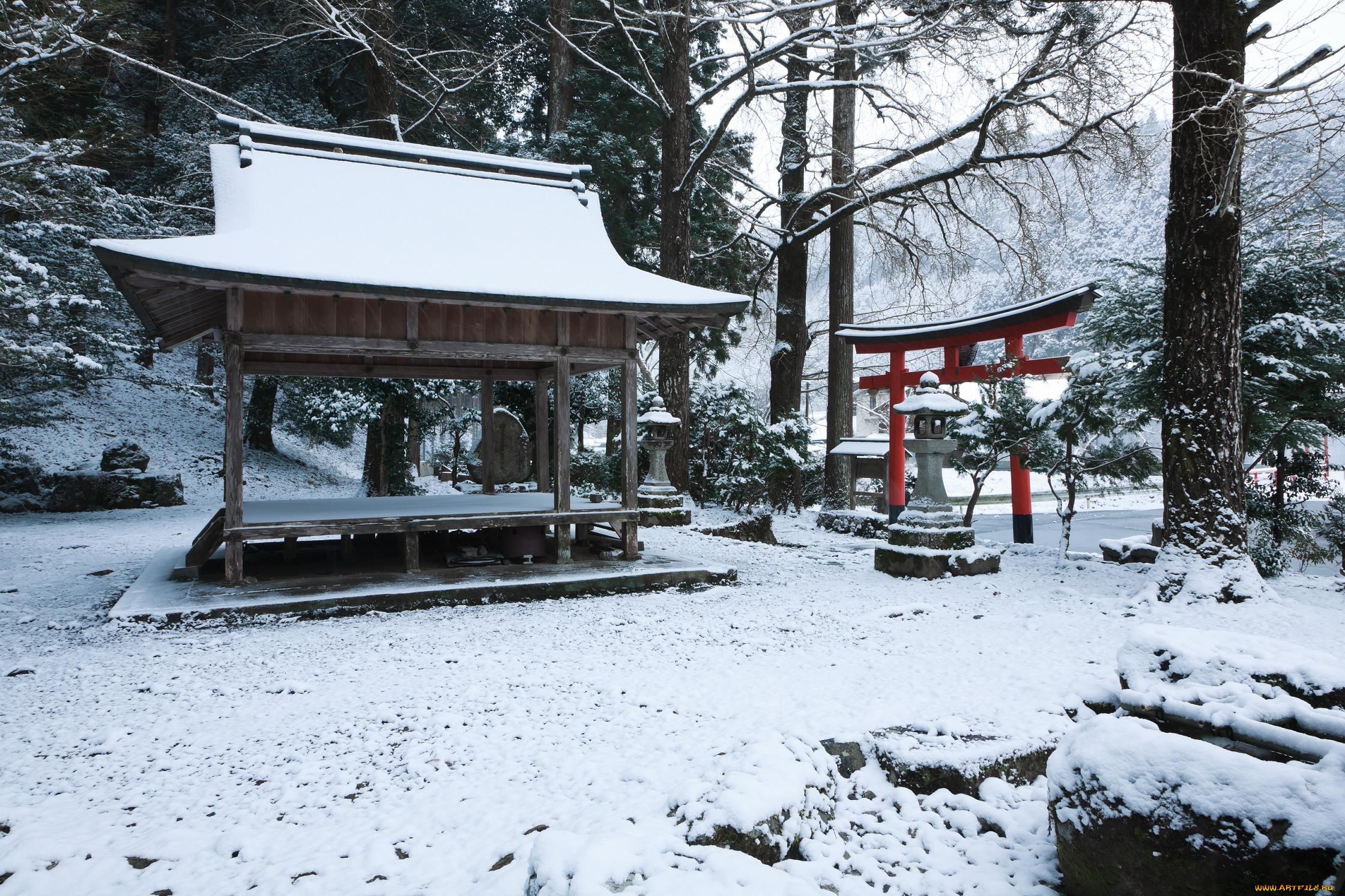 разное, сооружения, постройки, Япония, киото