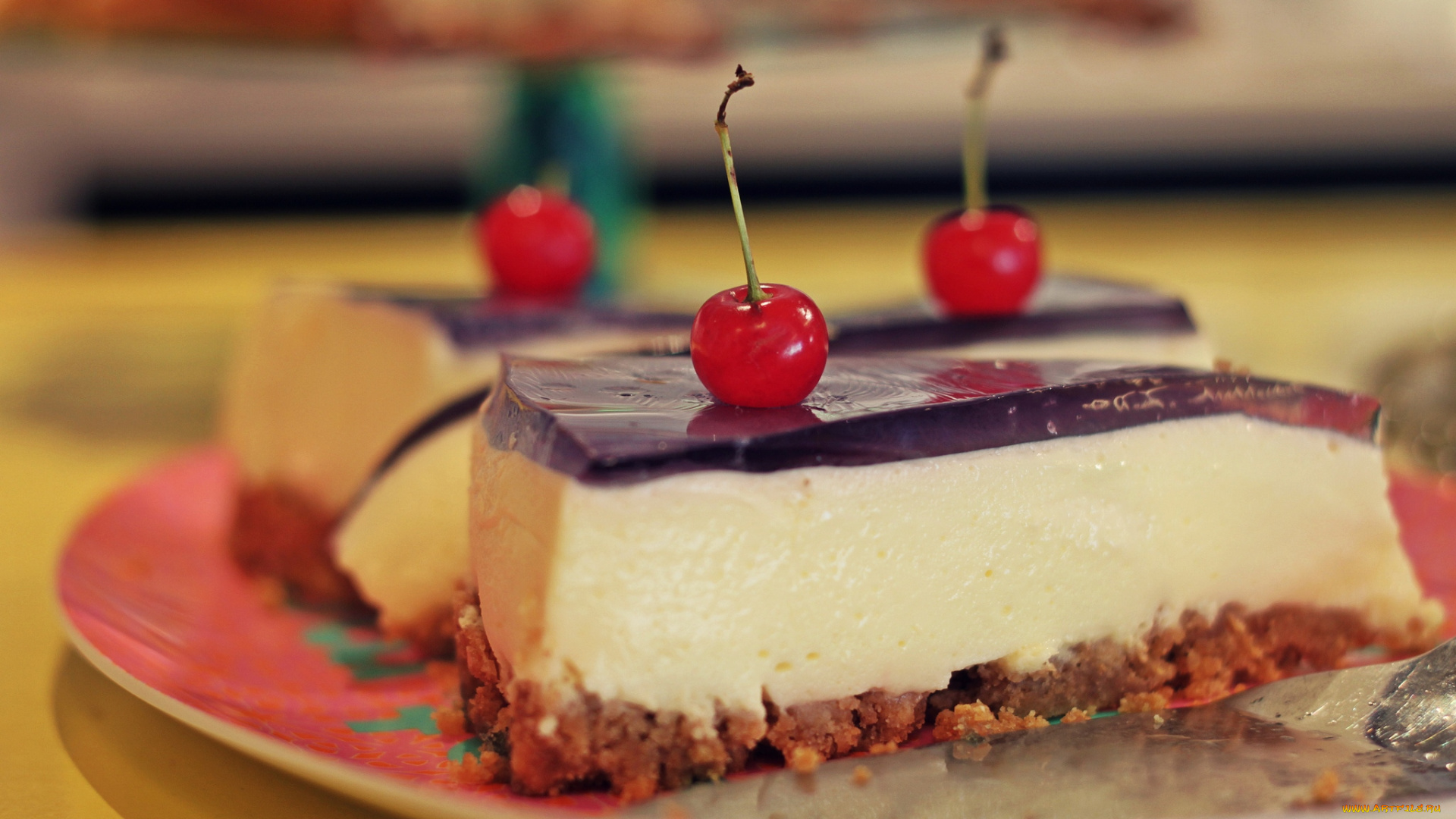 еда, пирожные, кексы, печенье, торт, вишенка