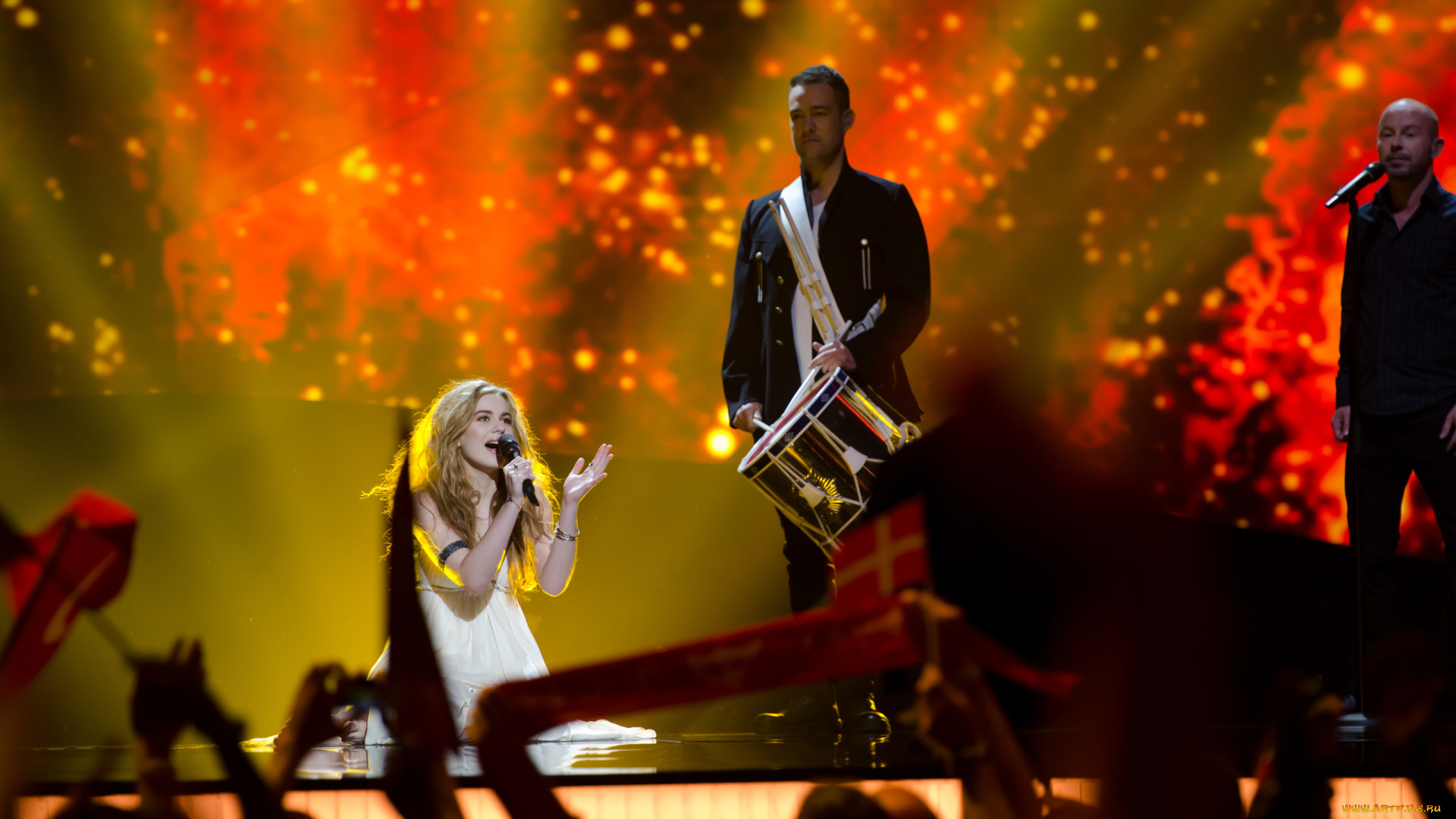 евровидение, музыка, певица, барабанщик