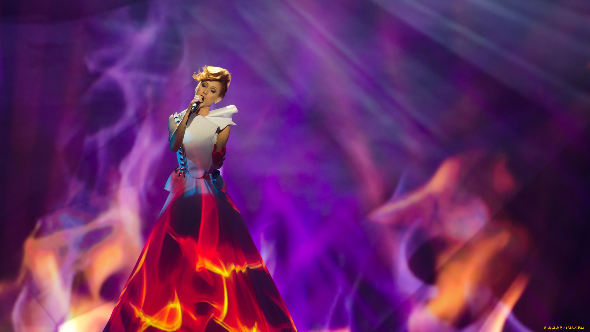 евровидение, музыка, певица, платье