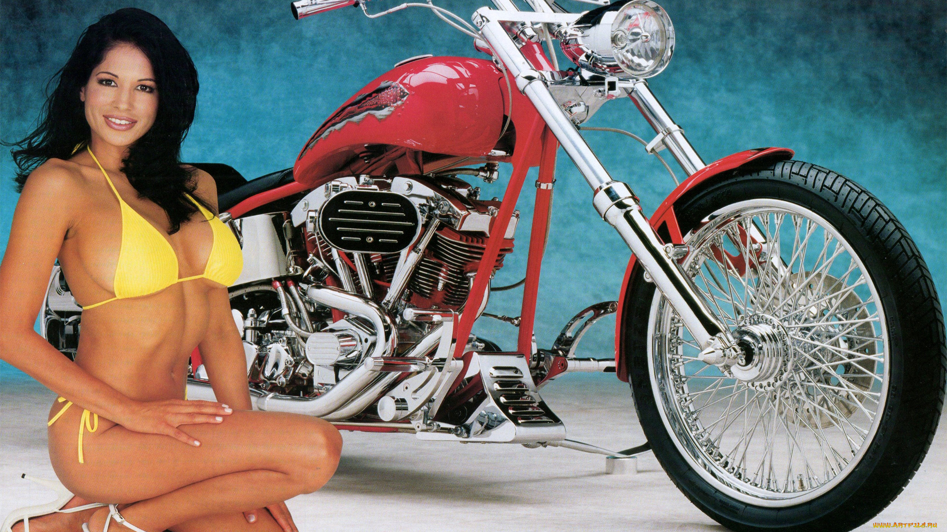 мотоциклы, мото, девушкой, bikes-and-babes