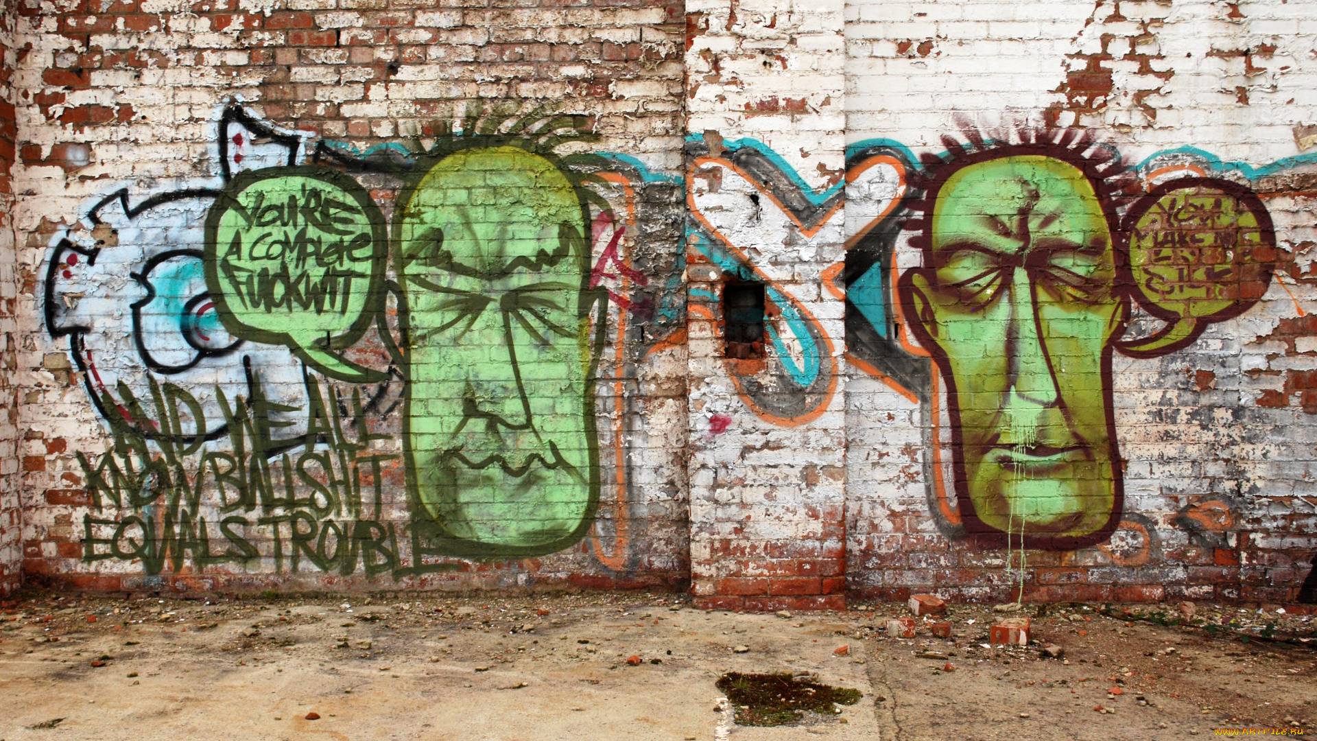 разное, граффити, рисунок