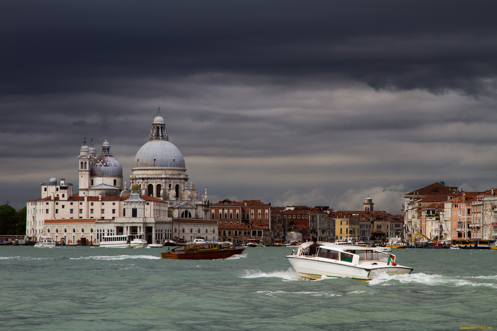 venice, italy, города, венеция, италия, катера