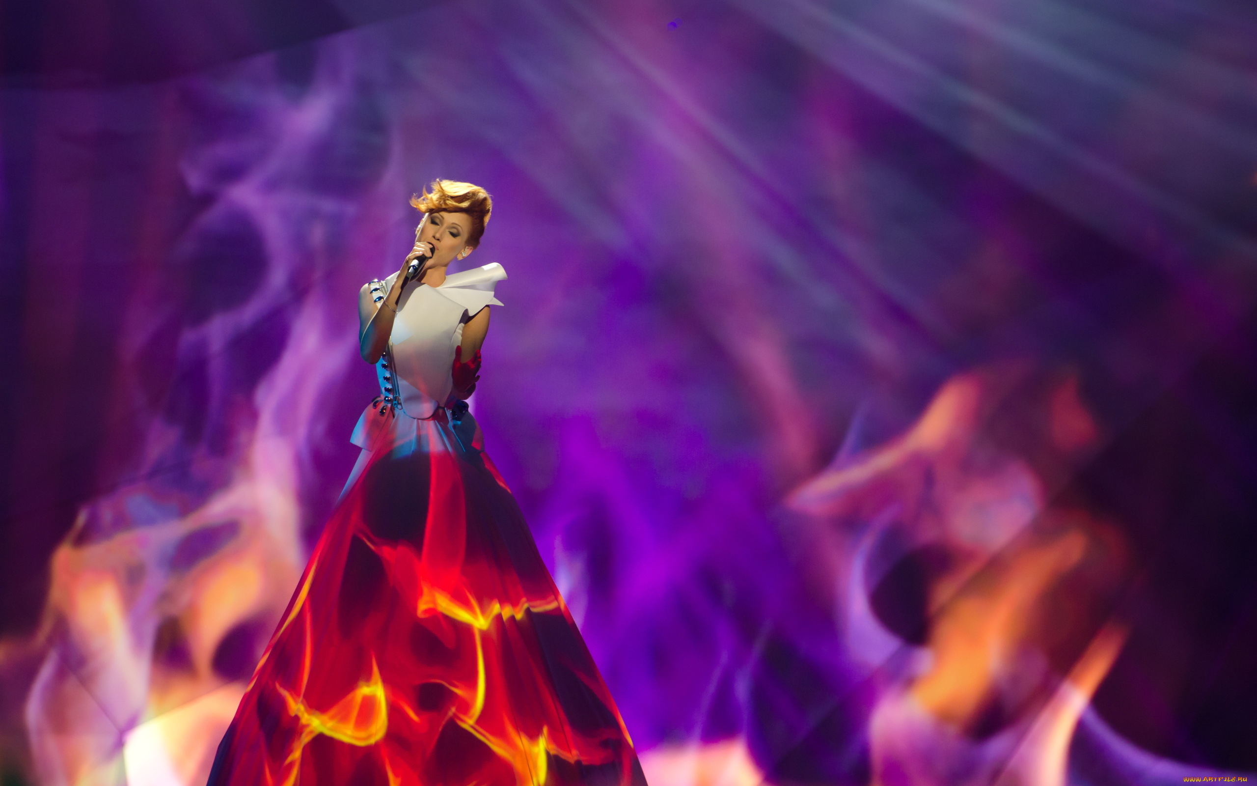 евровидение, музыка, певица, платье